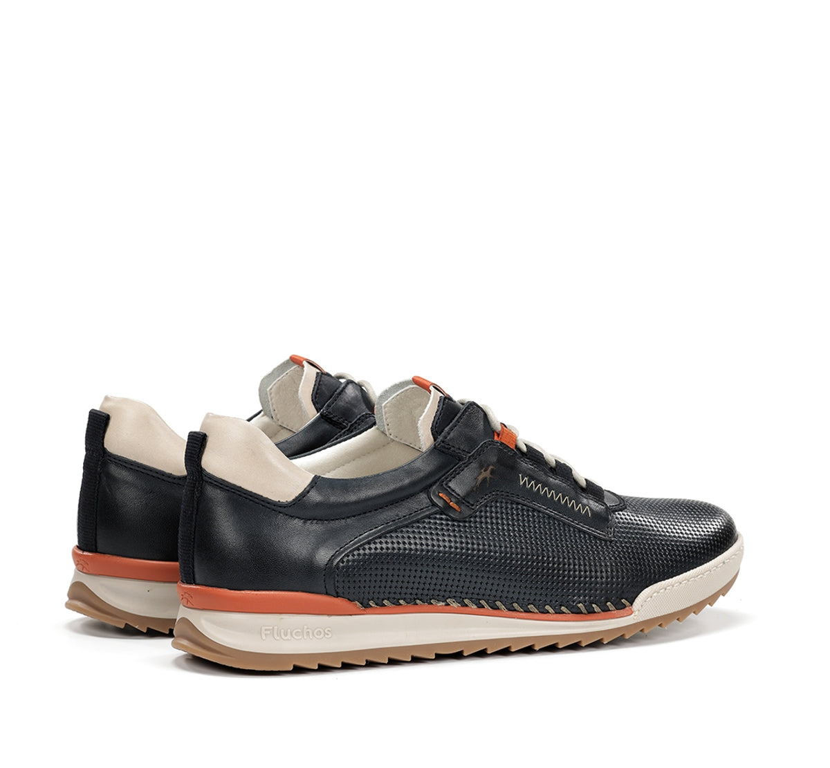 Fluchos Elder F2178 baskets bleu homme confort
