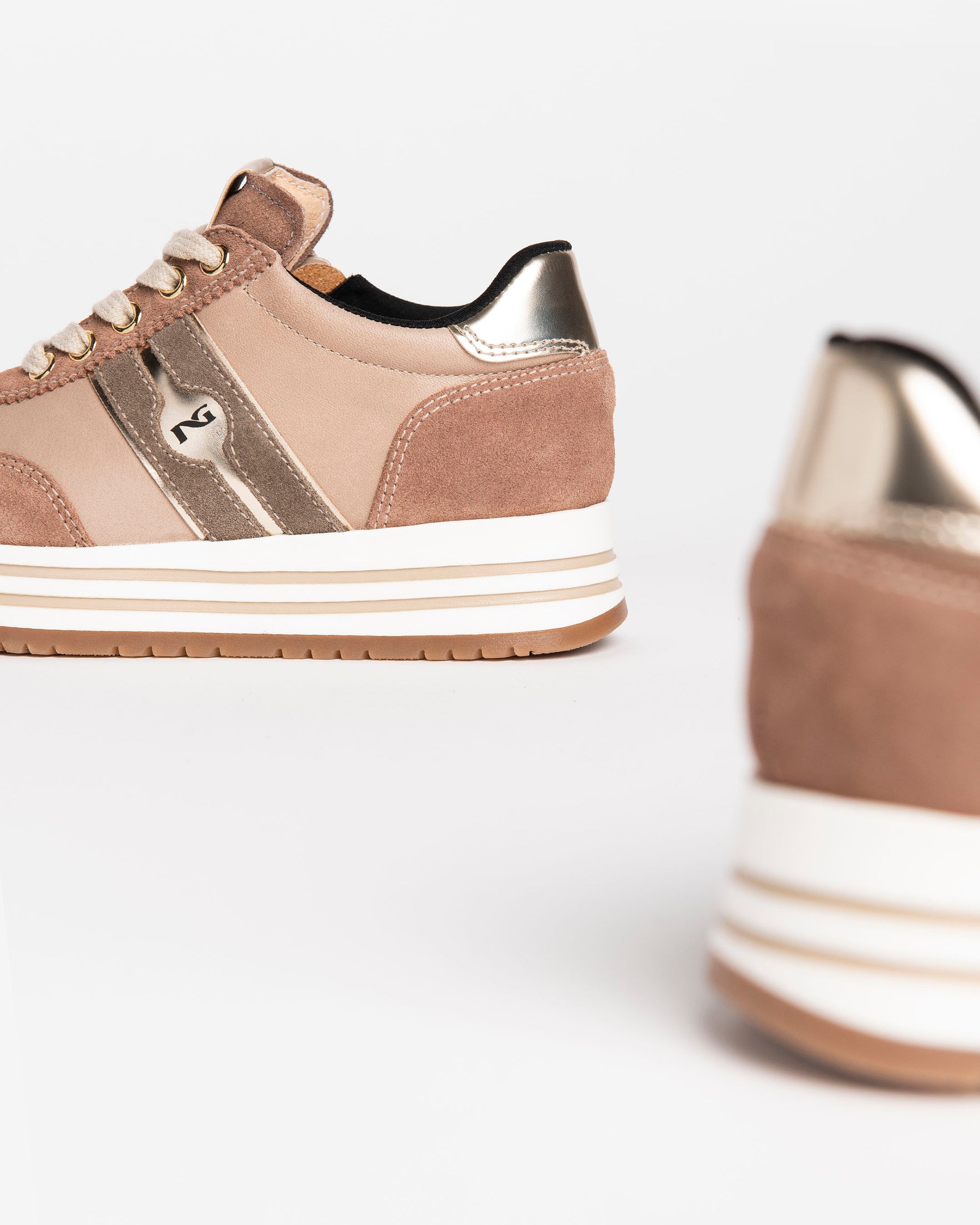 Nero Giardini Sneakers baskets ado fille daim cuir 36