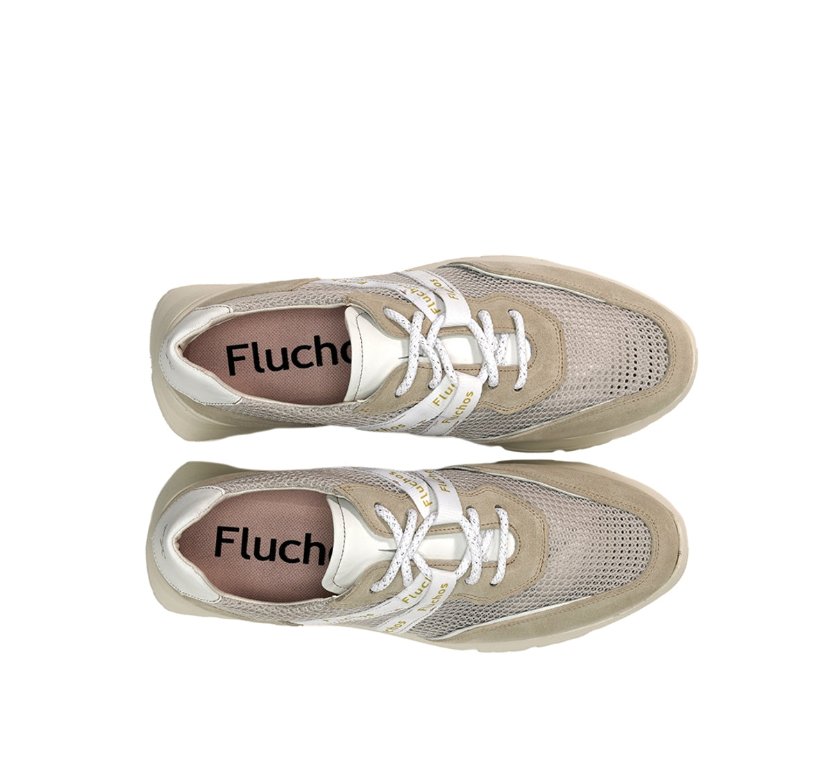 Fluchos Eira F1683 baskets femme taupe lacets