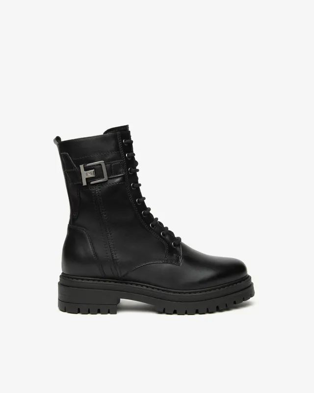 Nero Giardini Combat Boots rangers cuir femme