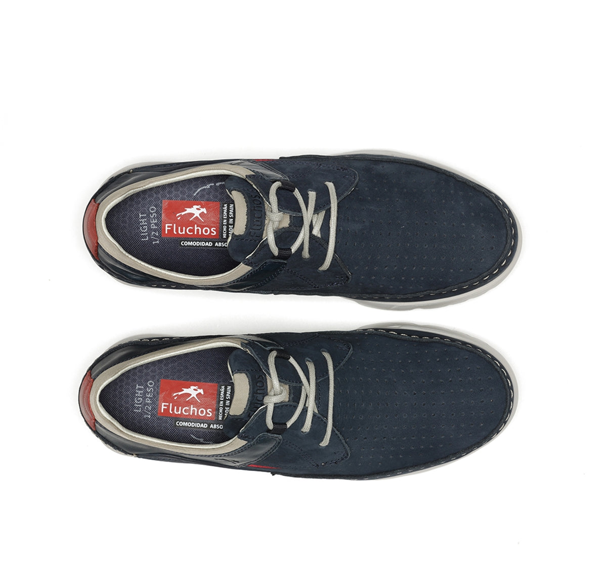 Fluchos Zapatos Daryl F1455 chaussure homme bleu cuir