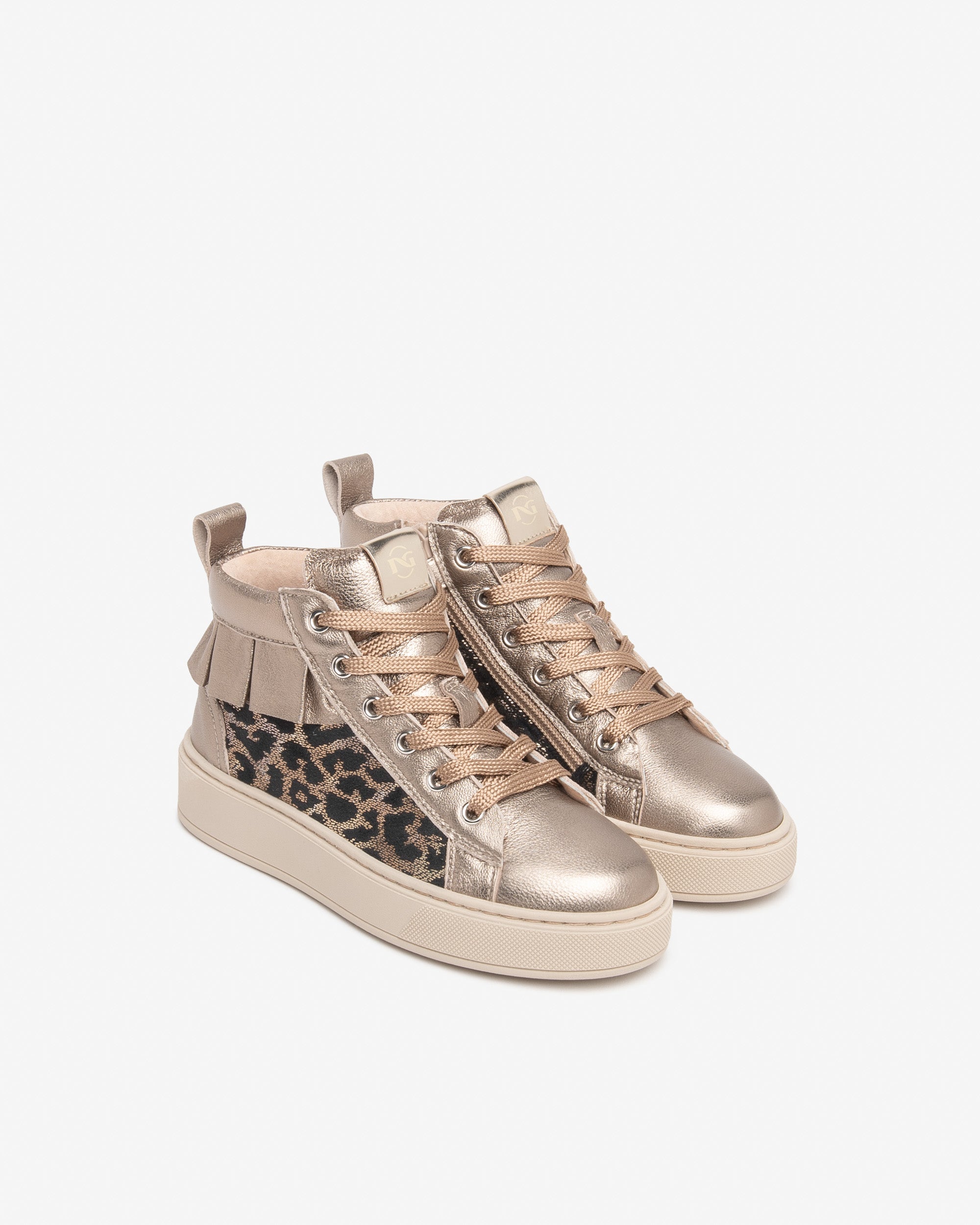 Nero Giardini Sneakers Baskets Montantes Cuir Pointure 36