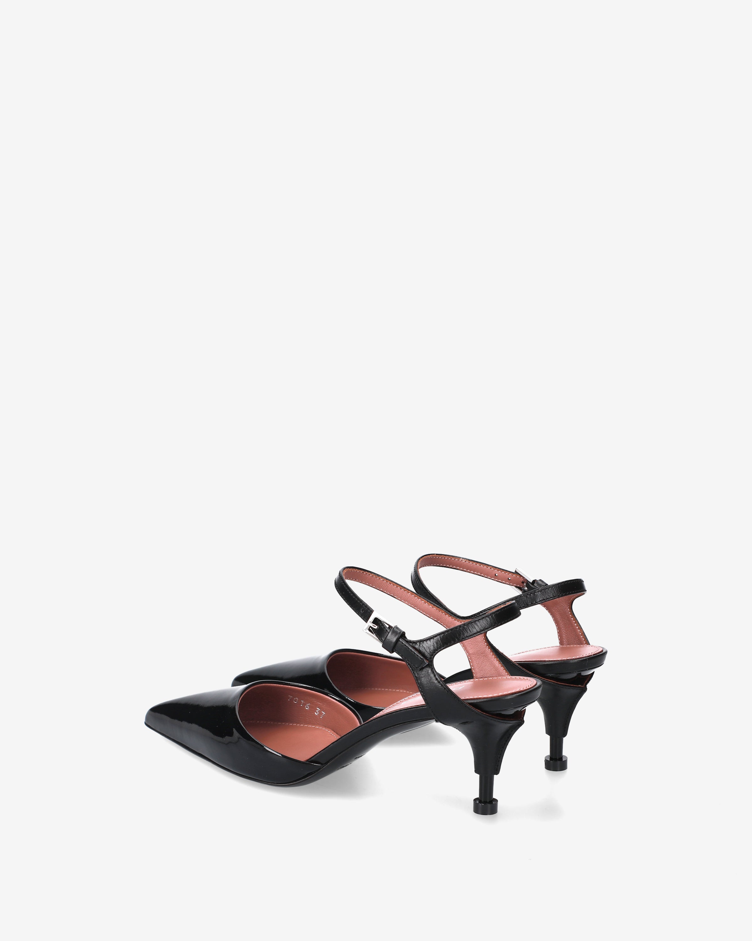 Premiata Essential Black escarpins slingback noirs