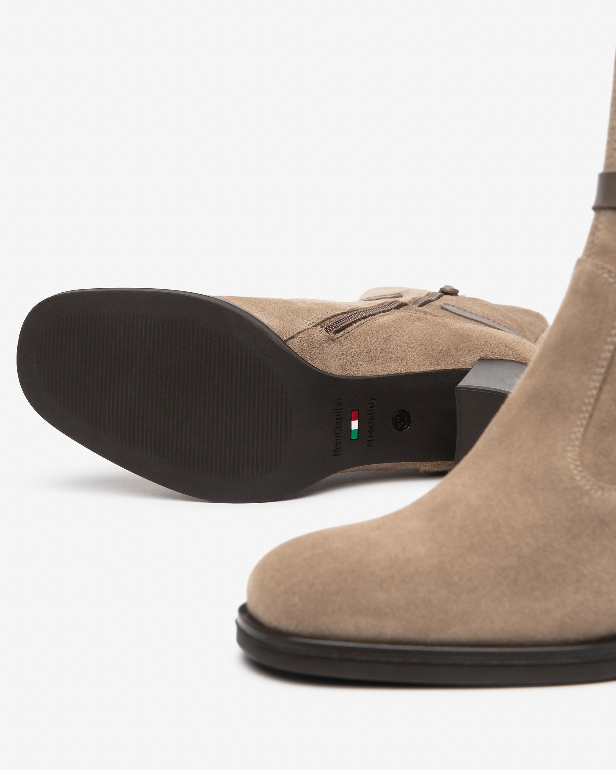 Nero Giardini Ankle Booties bottines daim femme boucle
