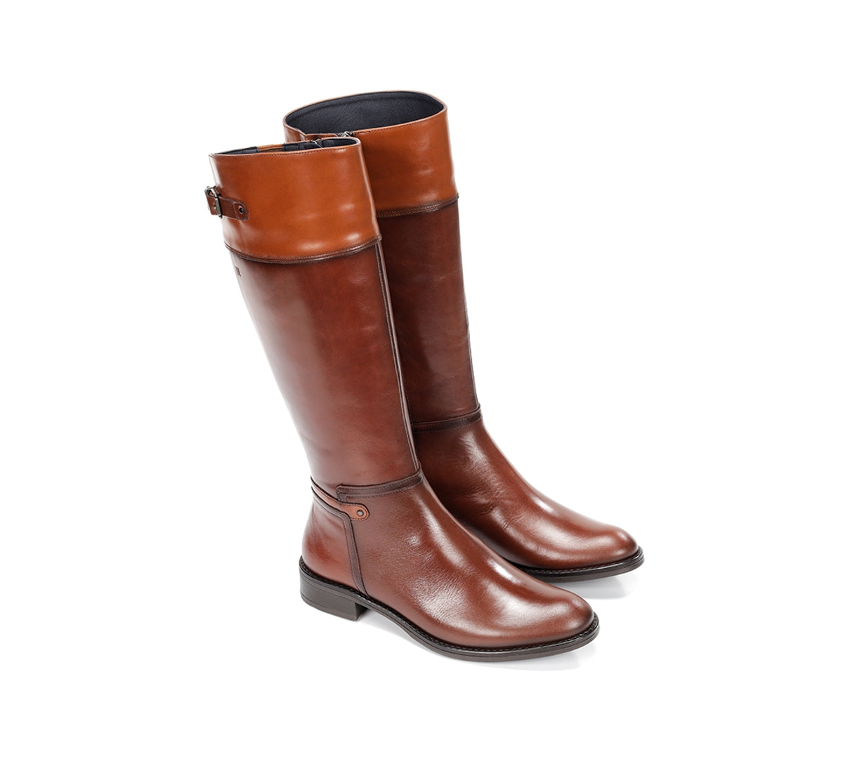 Dorking Tierra D7687 botte femme marron cuir