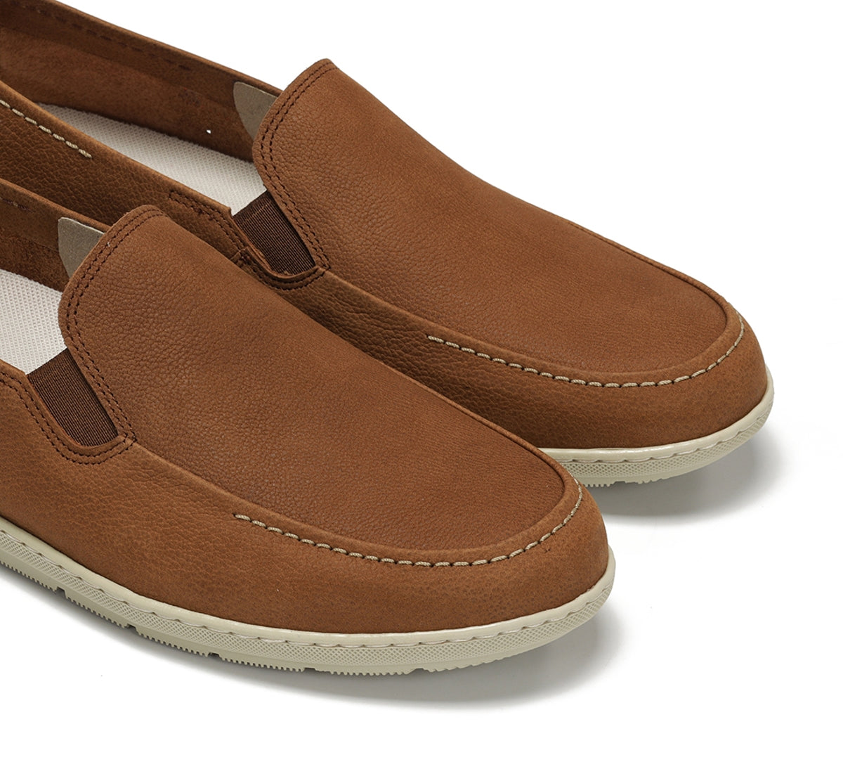 Fluchos Andy F2370 slip on marron homme confort