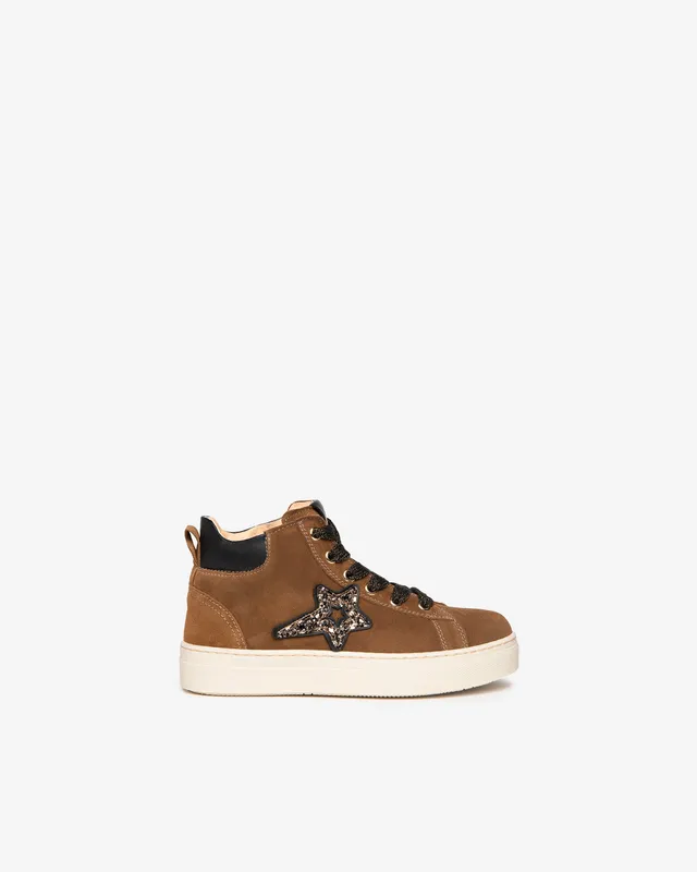 Nero Giardini Sneakers baskets fille daim cuir