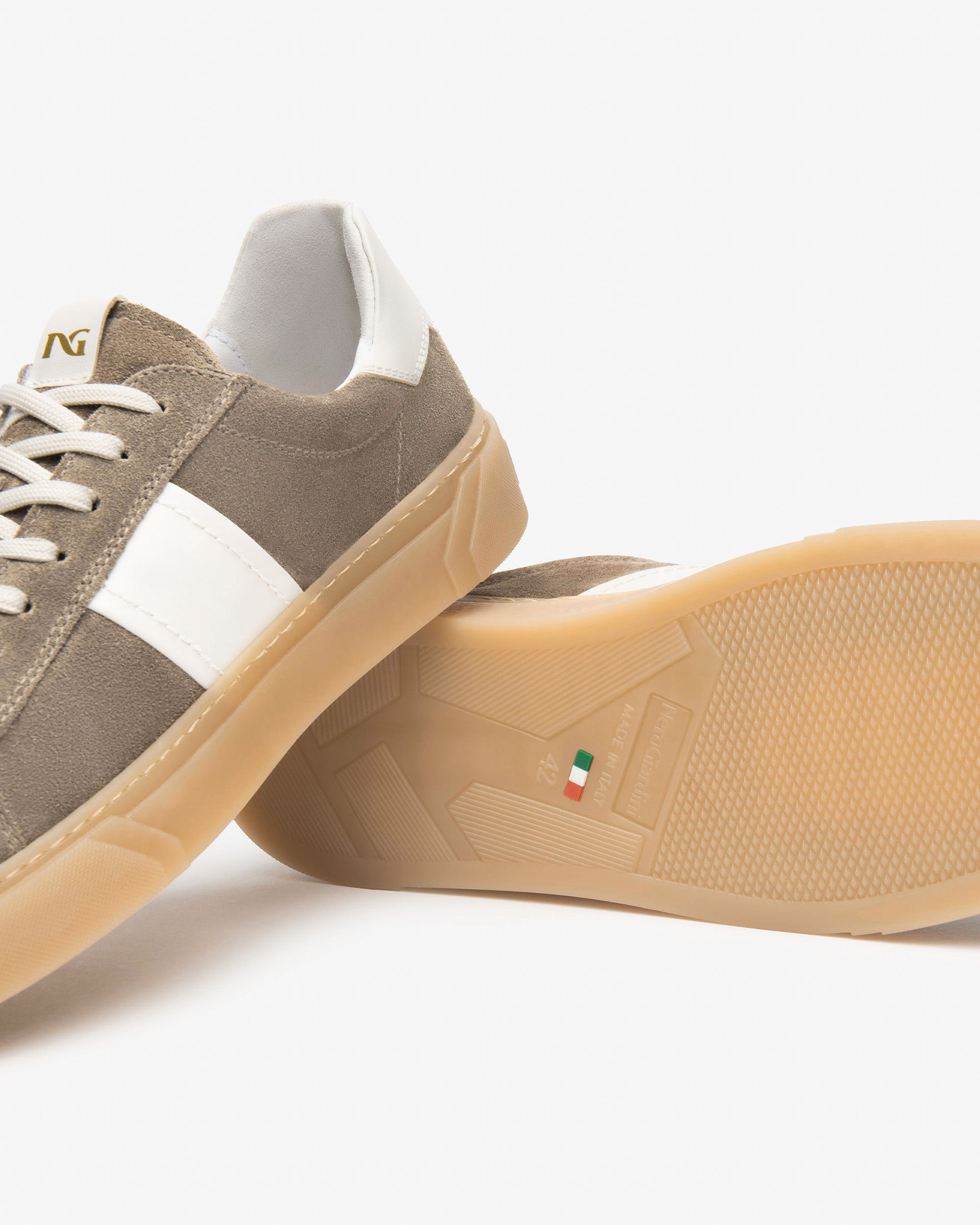 Nero Giardini Sneakers baskets cuir daim homme