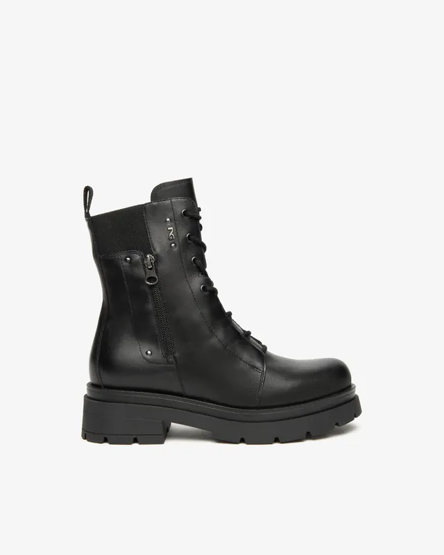 Nero Giardini Combat Boots Rangers Cuir Femme