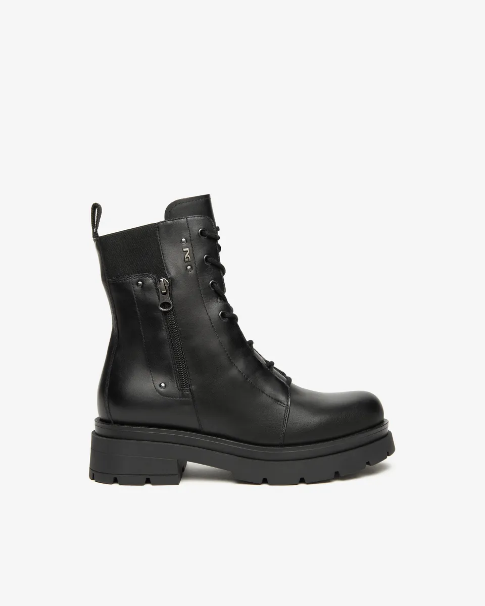 Nero Giardini Combat Boots Rangers Cuir Femme