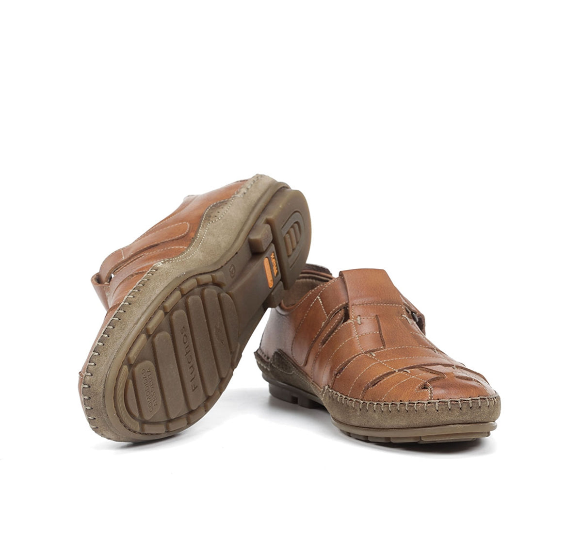 Fluchos Dorian F1175 Sandale Marron Homme Cuir