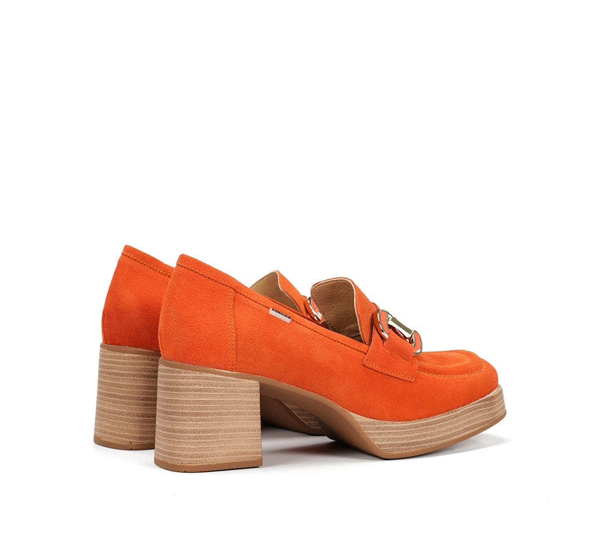 Dorking by Fluchos Cristel D9232 mocassins orange