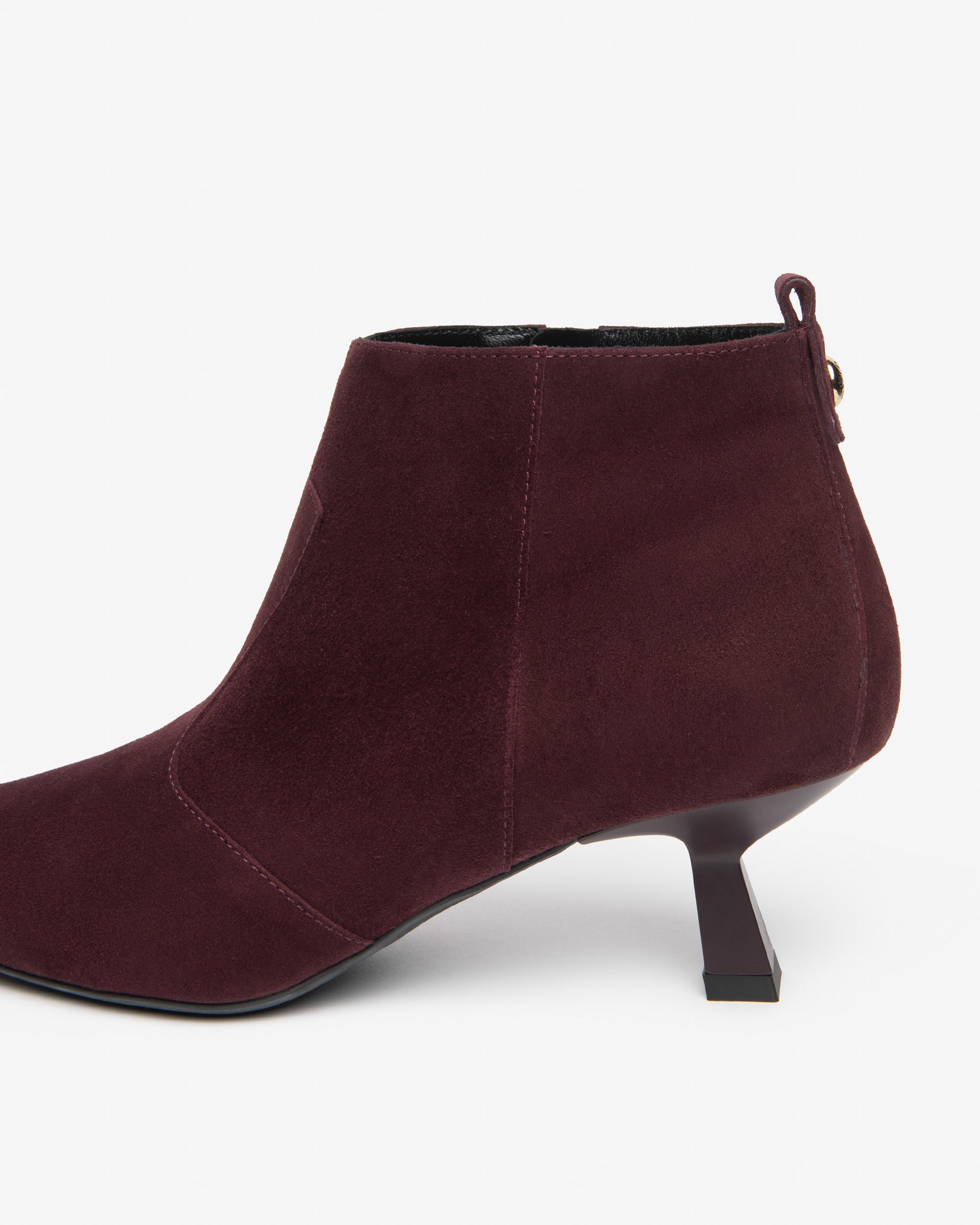 Nero Giardini Ankle Booties bottines daim femme zip talon 5,5 cm
