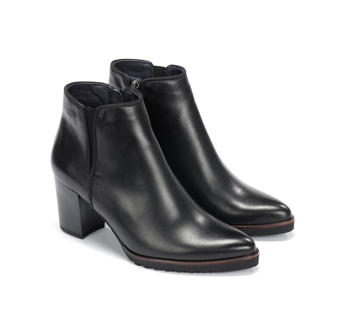 Dorking Thais D7224 bottine femme noir à talon