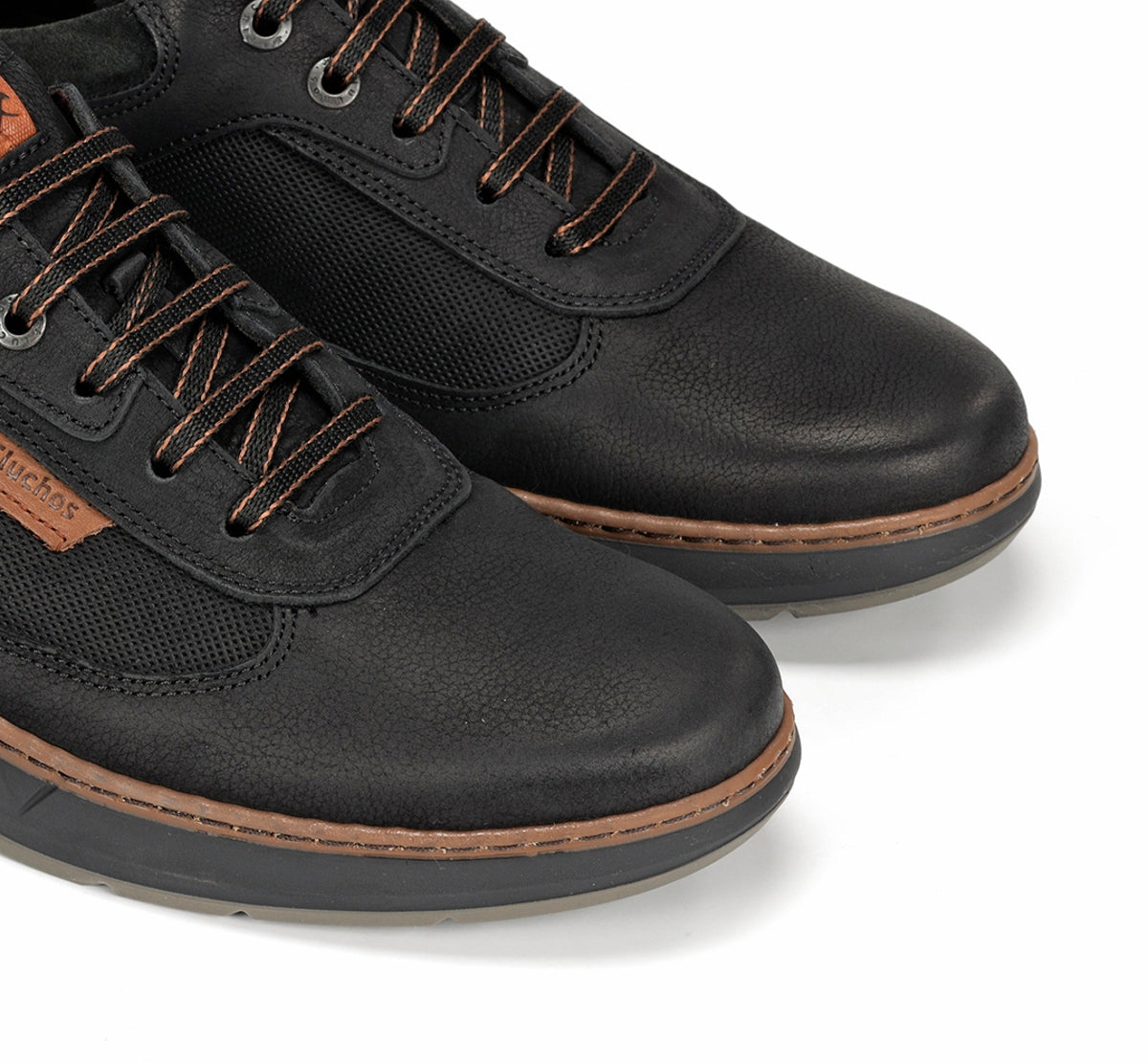 Fluchos Jeff F2277 derbies noir cuir homme
