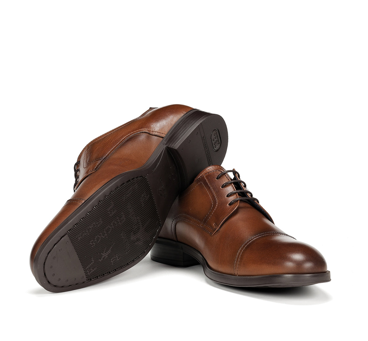 Fluchos Asgard F1885 derbies marron cuir homme légers