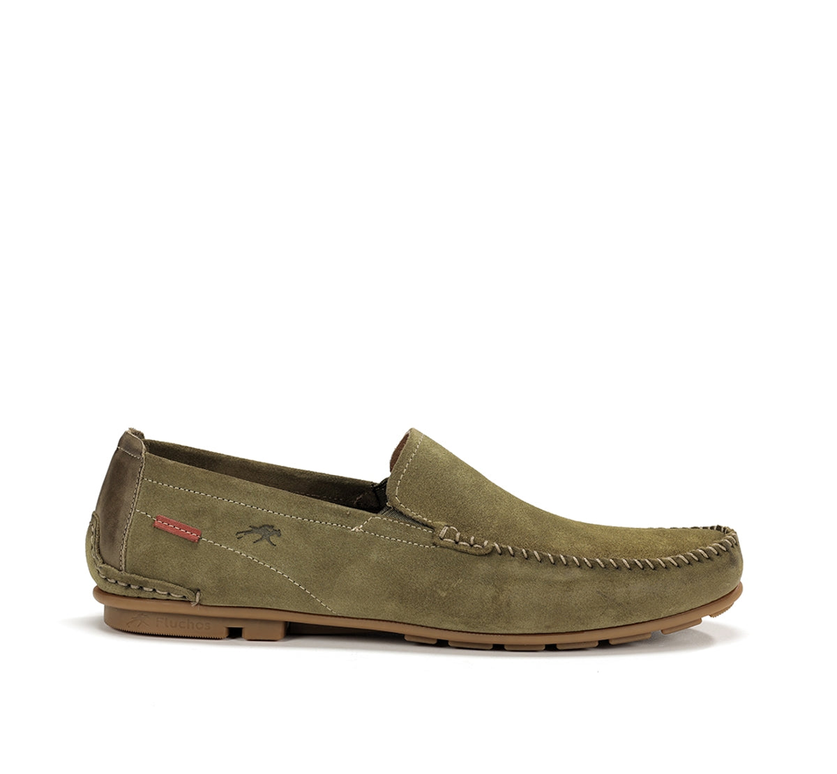 Fluchos Dorian F1091 mocassin homme vert confort flexible