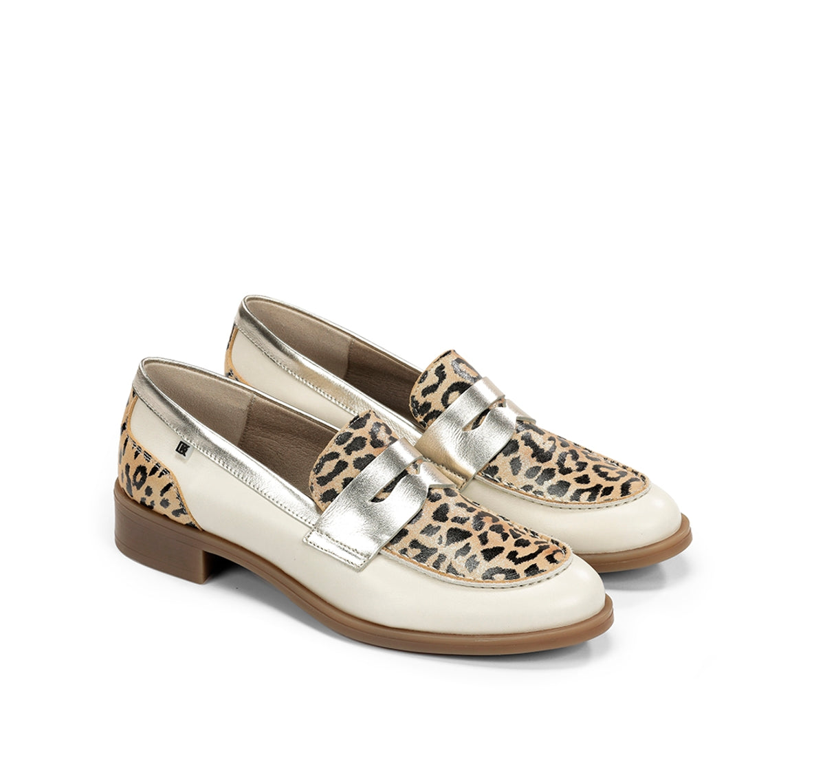 Fluchos Dorking Harvard D9455 mocassin doré femme