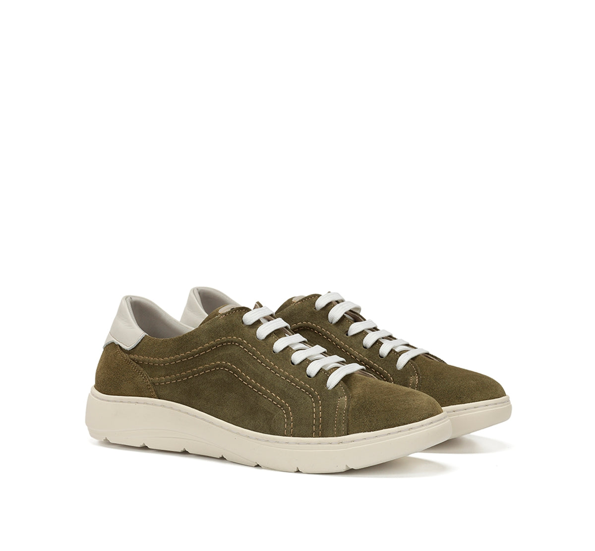 Dorking Yet D9646 baskets femme vert confort