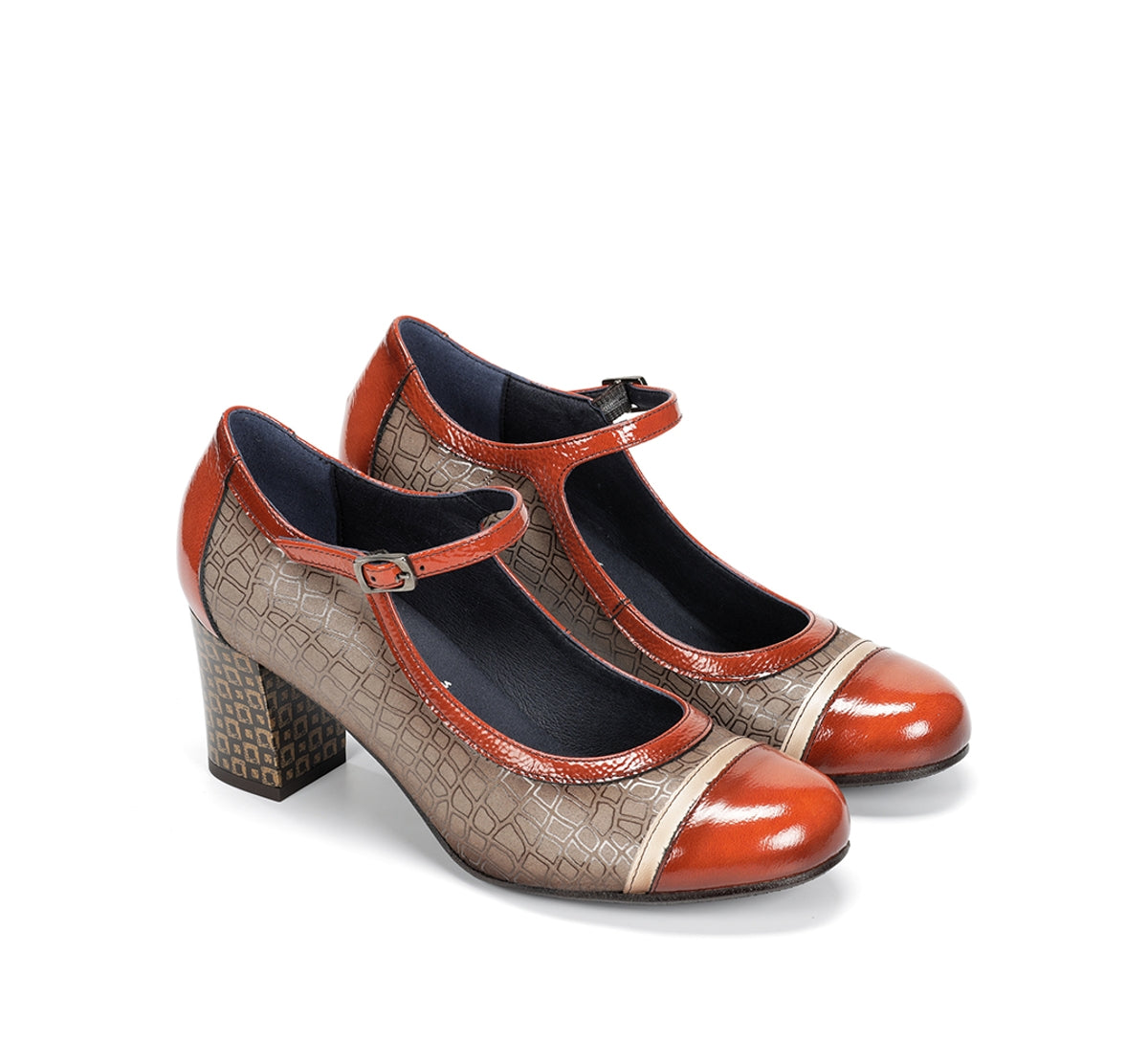 Dorking by Fluchos Rodin D8669 chaussure taupe femme