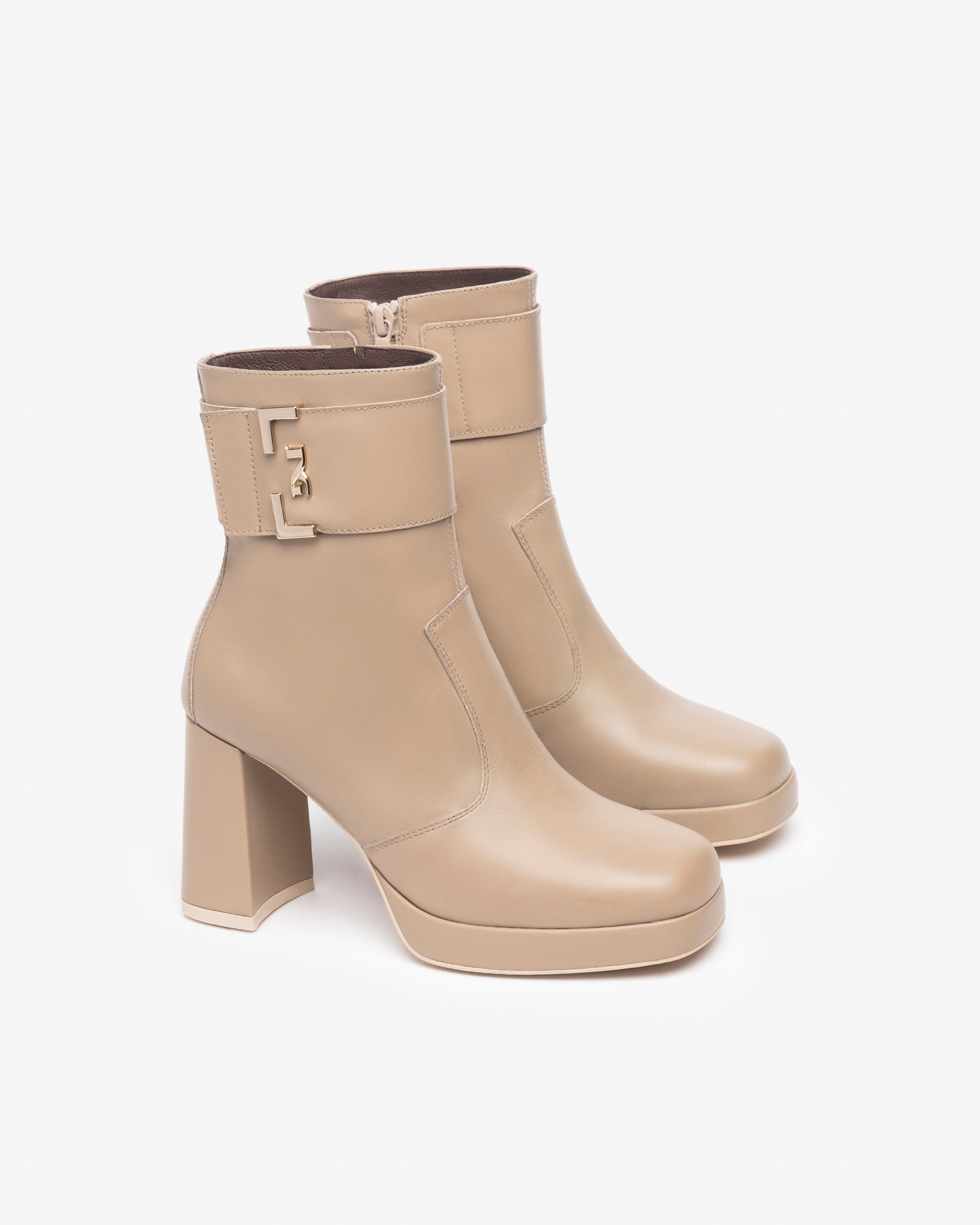 Nero Giardini Ankle Boots bottines cuir femme noir