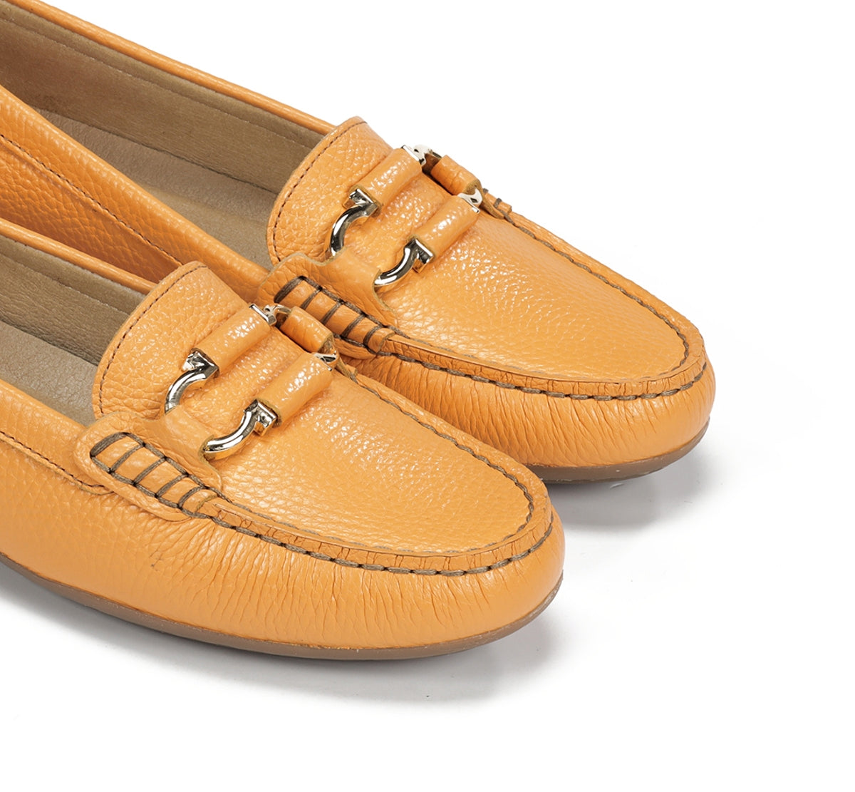 Fluchos Bruni F2156 mocassin orange femme