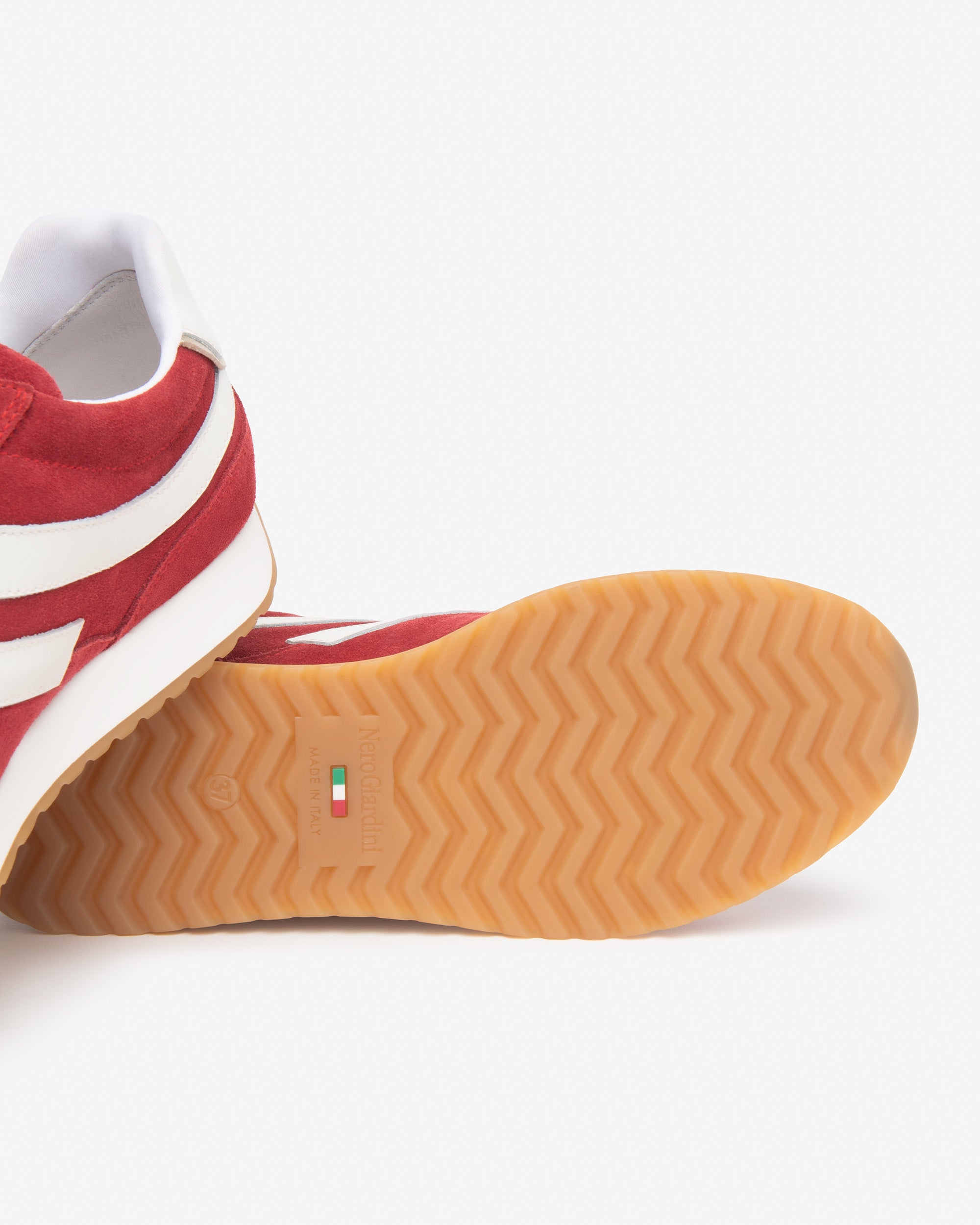 Nero Giardini Sneakers cuir et daim femme 38