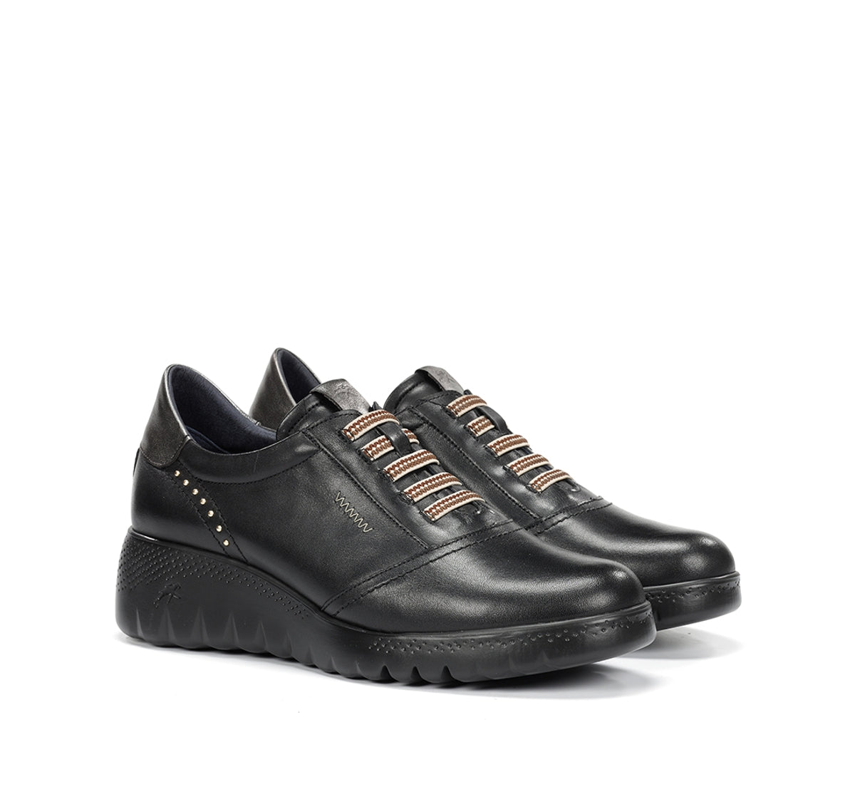 Fluchos Live F2096 basket femme noire confort