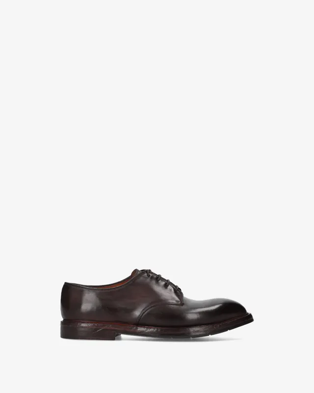 Premiata Derby King Brass derby cuir noir homme