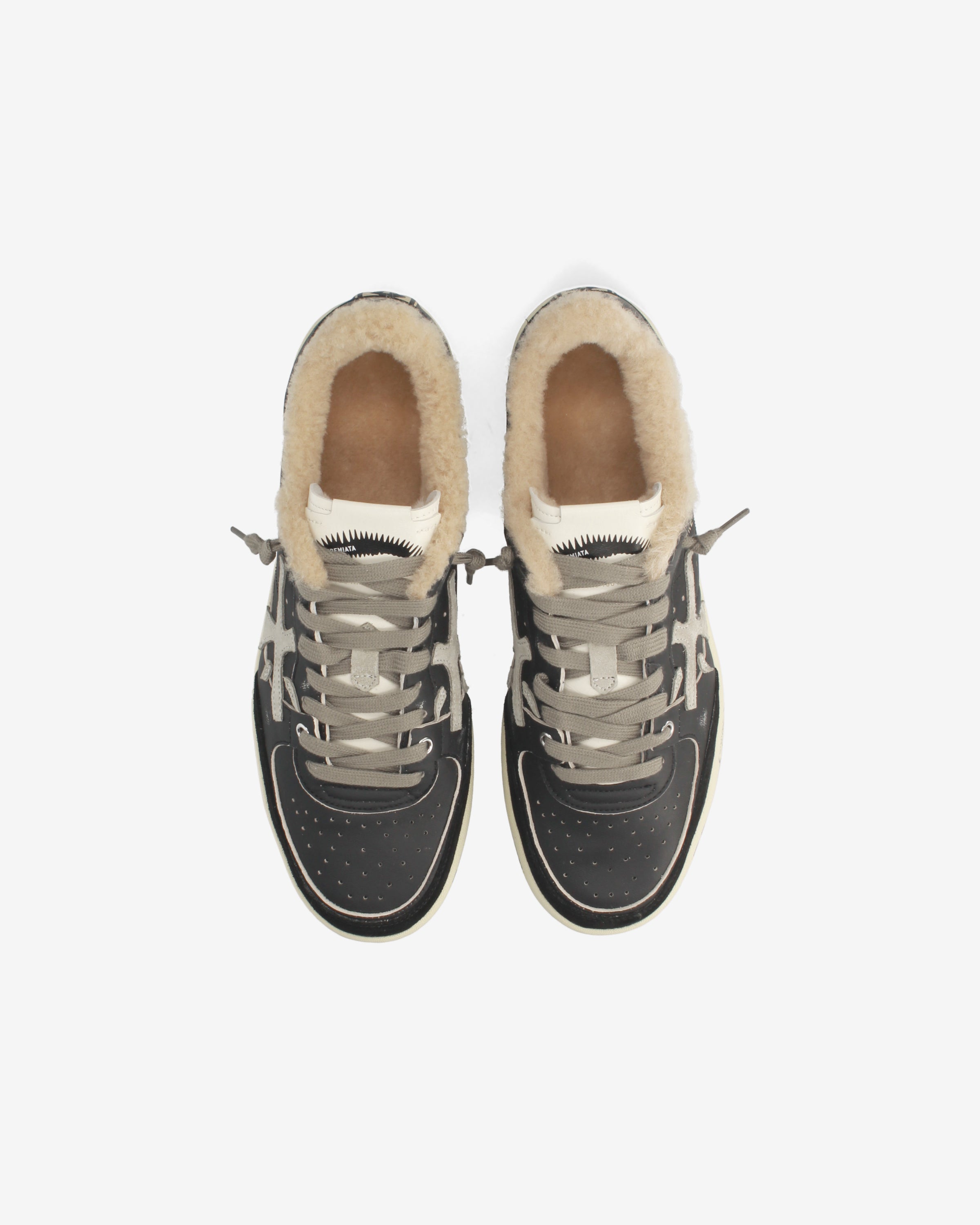 Premiata Bskt Clay 6909M sneakers noir fourrée