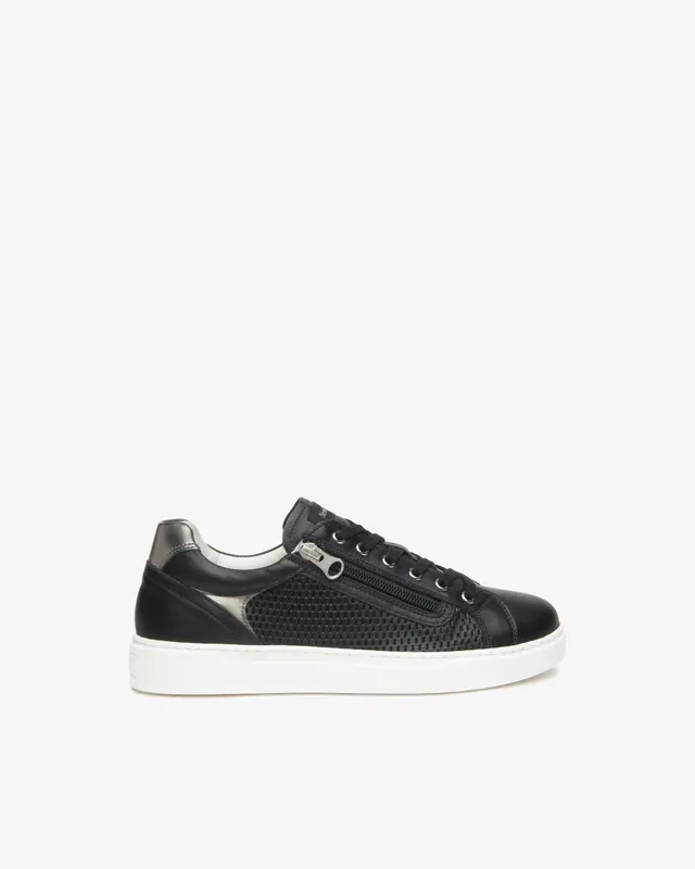 Nero Giardini Sneakers baskets cuir tissu femme 38