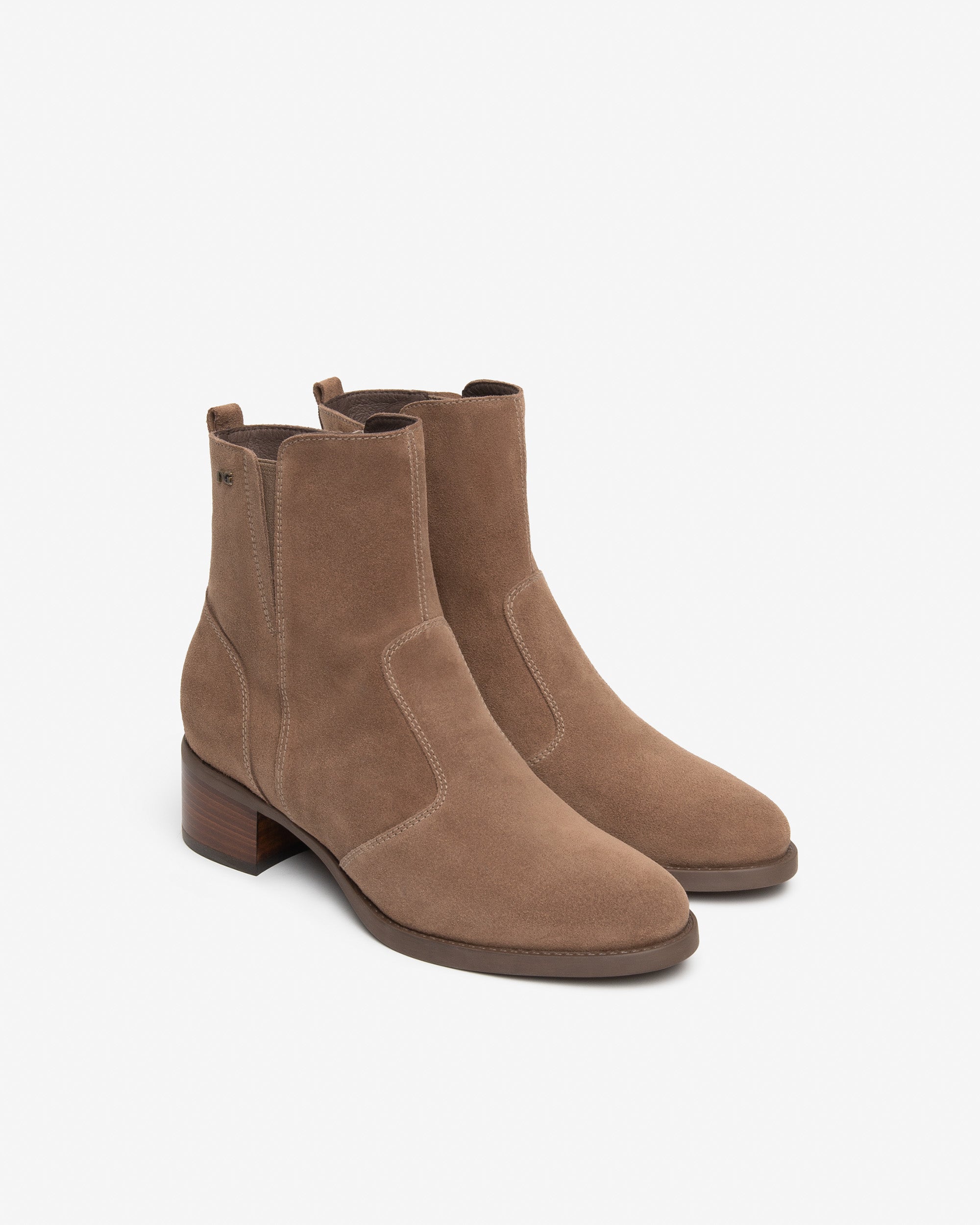 Nero Giardini Ankle Boots Bottines Suède Femme Talon