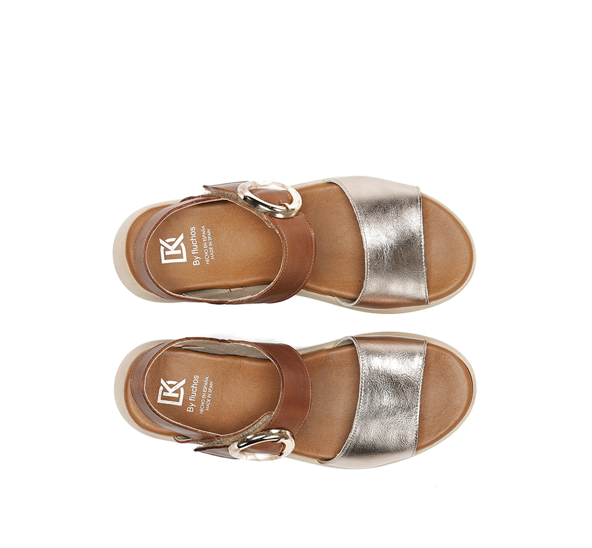 Fluchos Dorking Gandia D9523 sandale marron femme