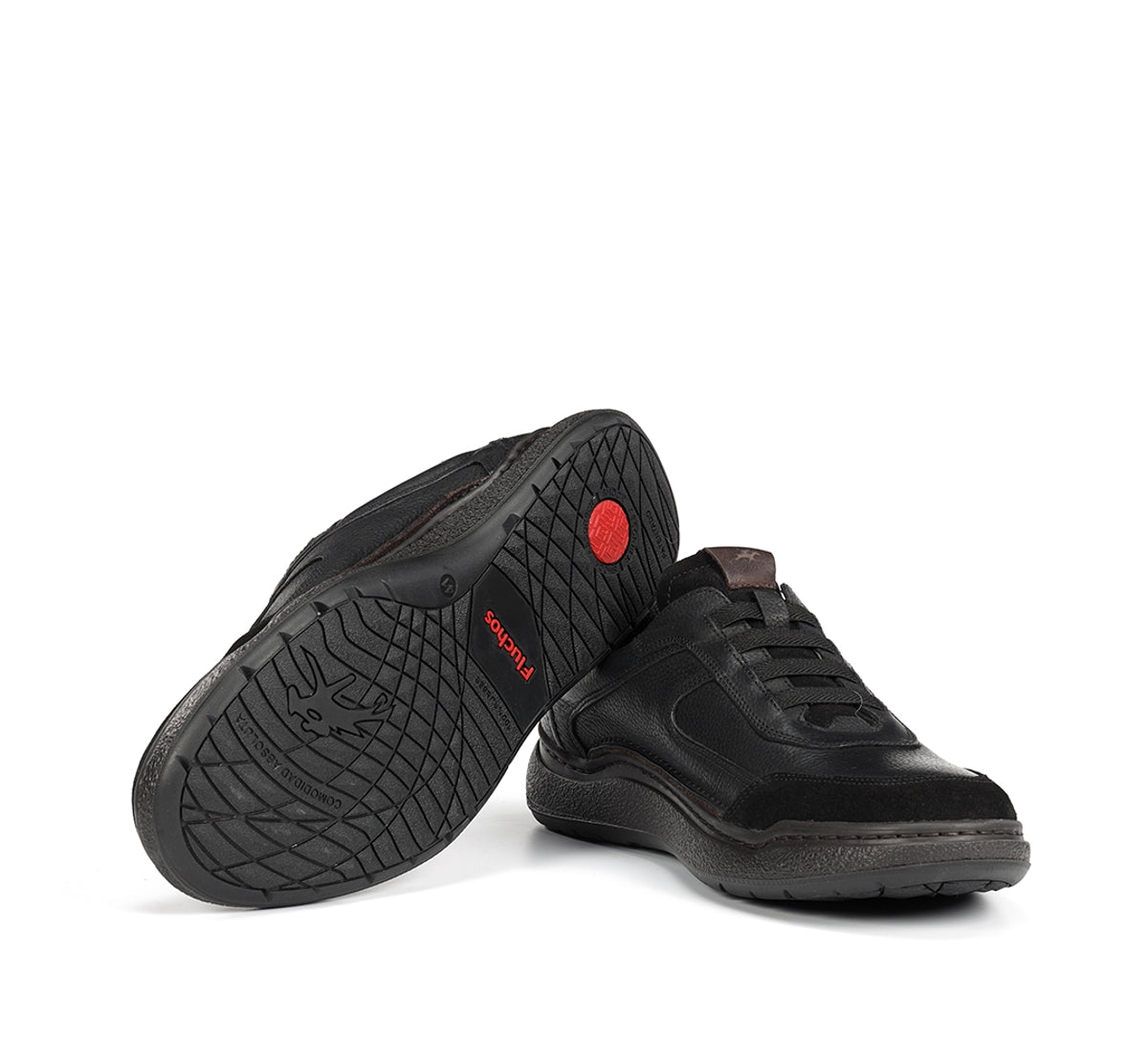 Fluchos Rocky F2253 baskets noires homme cuir