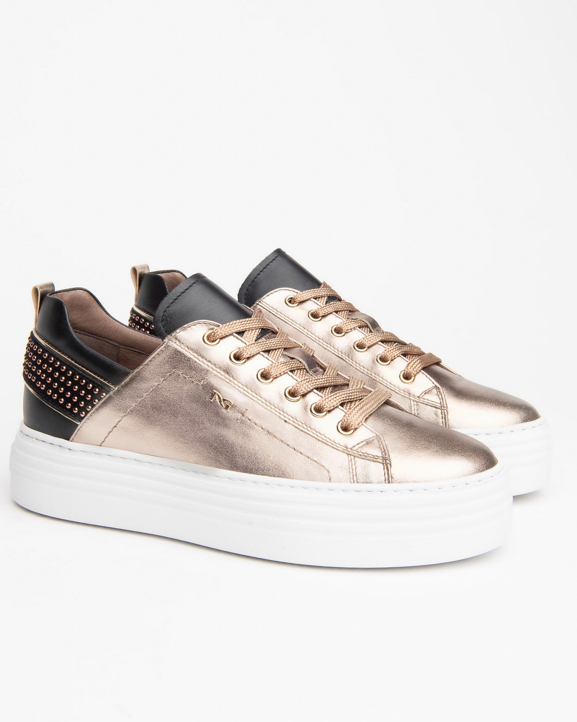 Nero Giardini Sneakers baskets cuir daim femme confort