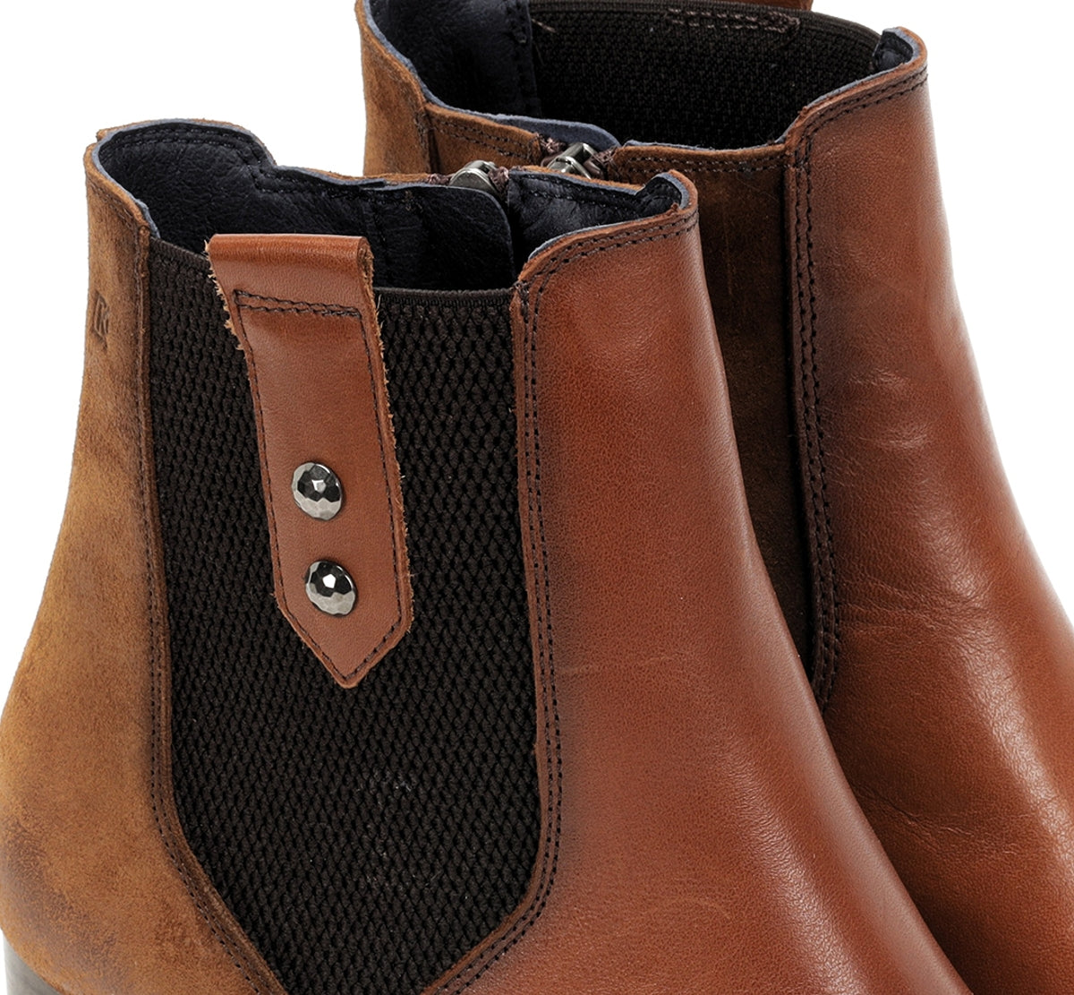 Dorking Camyl D8850 bottines marron femme talon