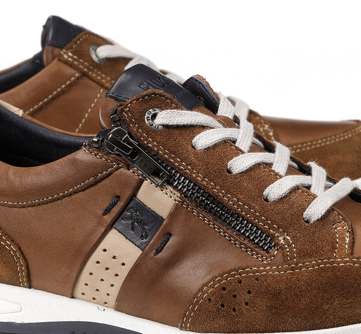 Fluchos Deportivos Daniel F1282 baskets marron cuir homme