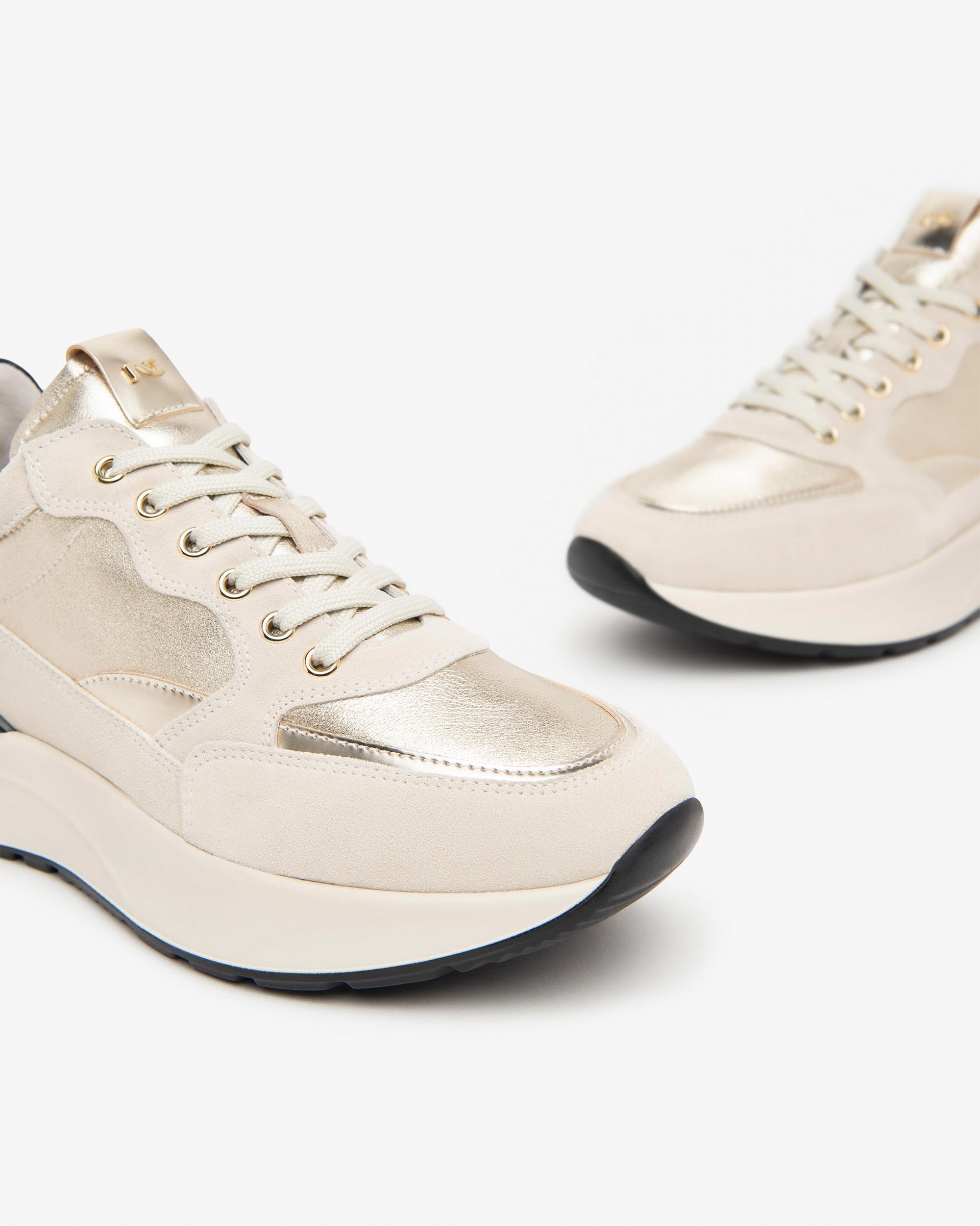 Nero Giardini Sneakers baskets femme cuir daim 38