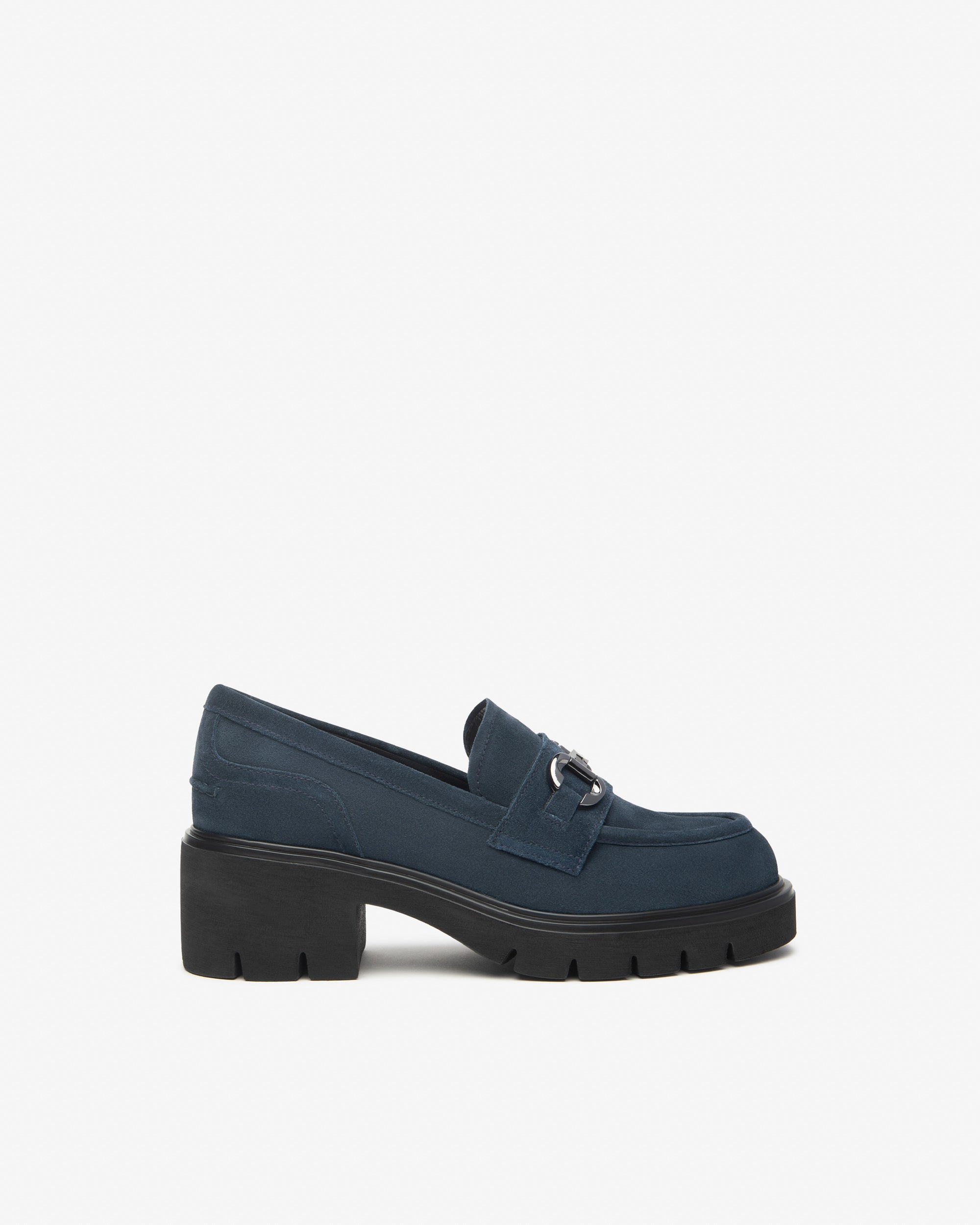 Nero Giardini Loafers Mocassins Daim Femme Talon 60mm