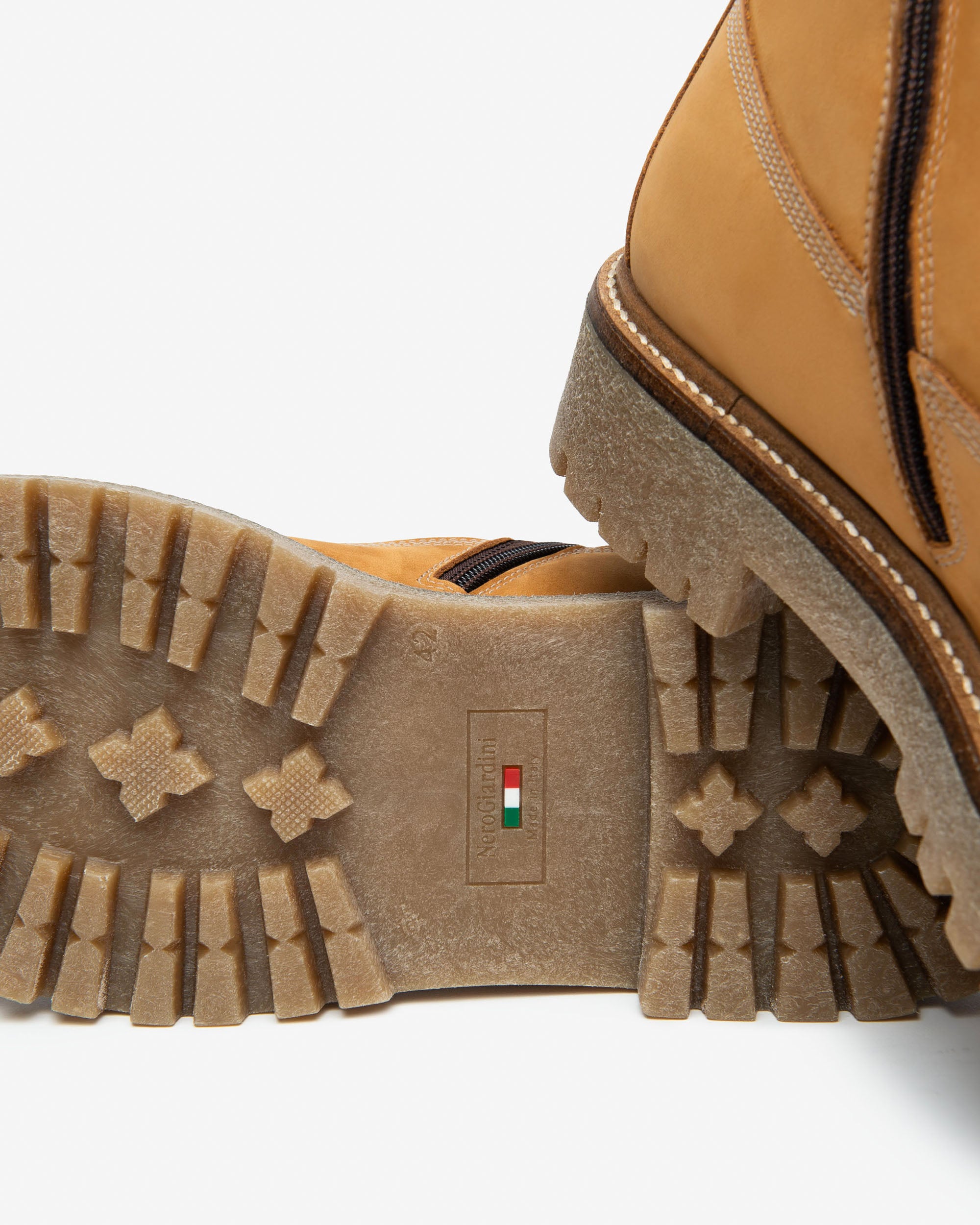 Nero Giardini Combat Boots bottes cuir homme