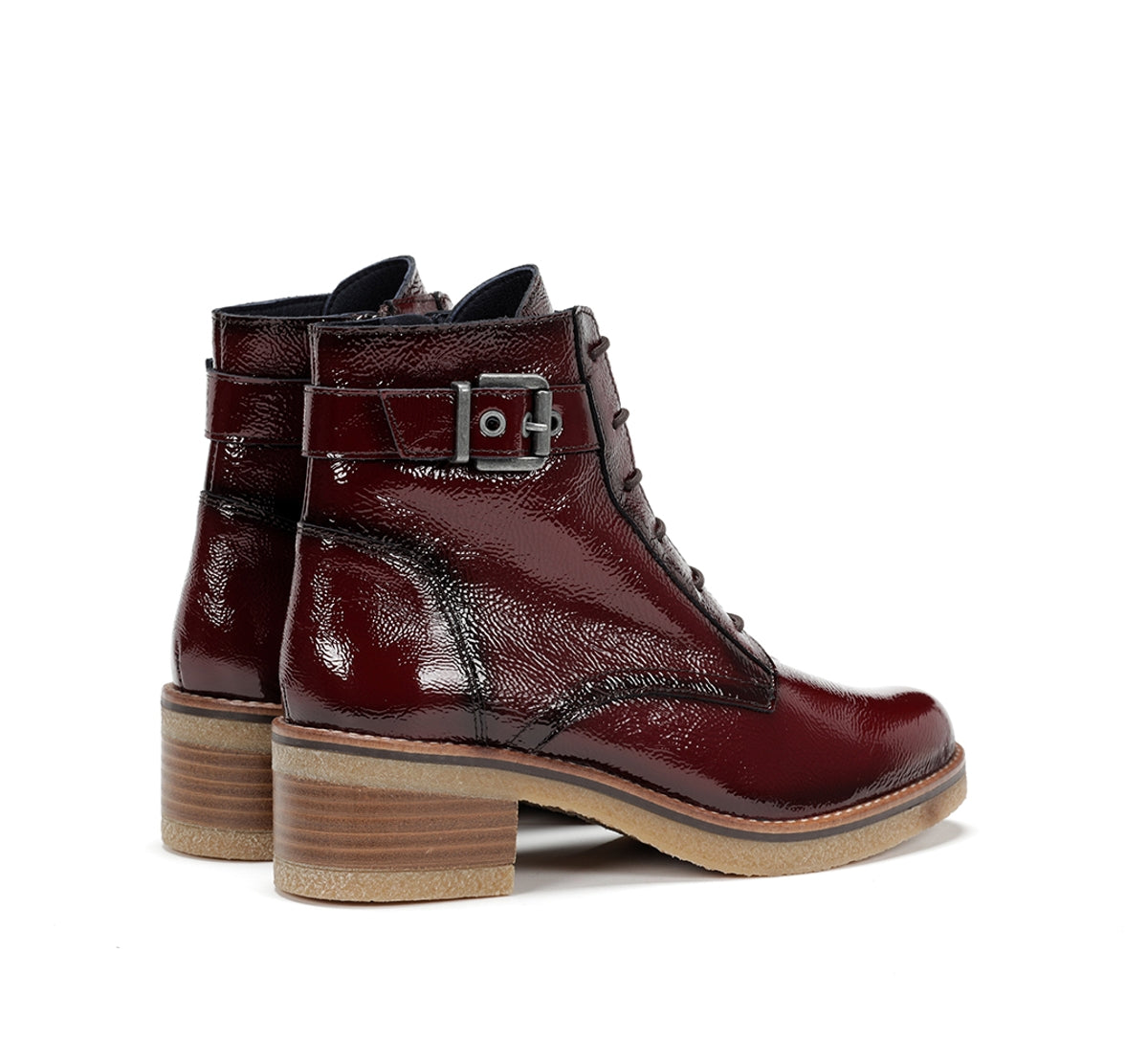 Dorking by Fluchos Lucero D8686 bottine femme bordeaux talon