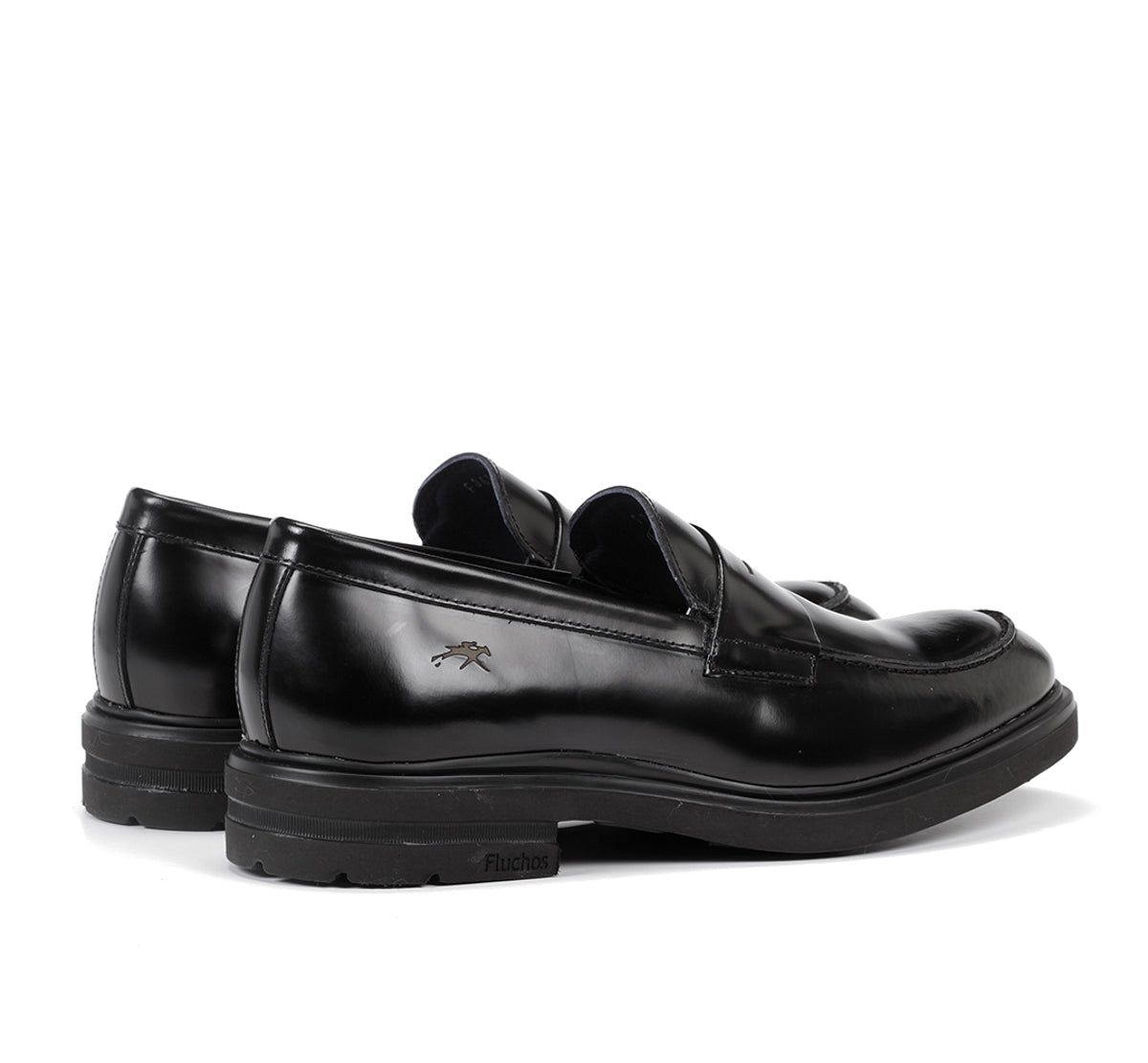 Fluchos Belgas F0633 Mocassins Noir Léger Homme