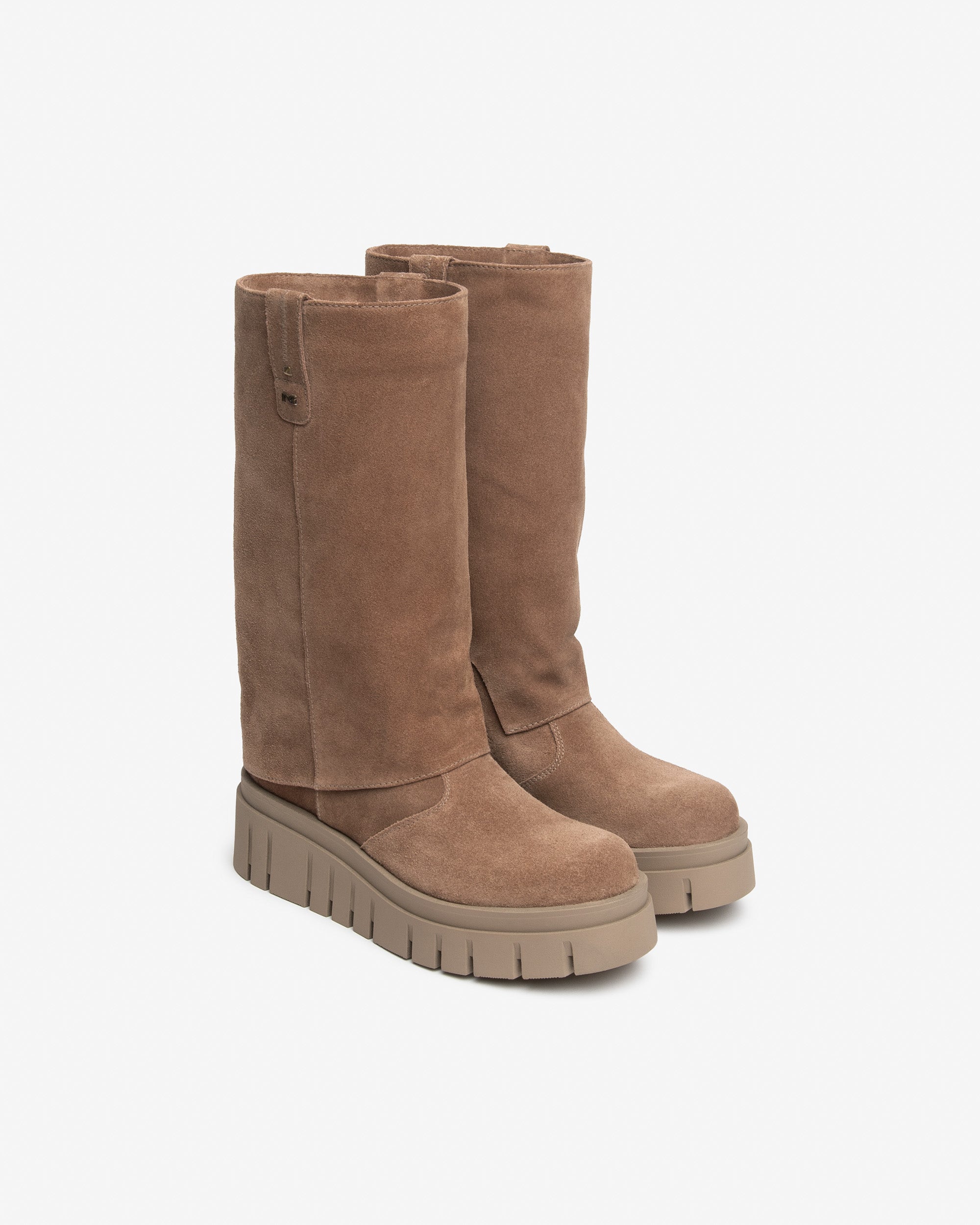 Nero Giardini Boots bottes daim plateforme 55 mm