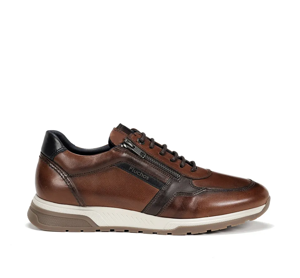 Fluchos Deportivos Louis F1600 baskets homme marron cuir