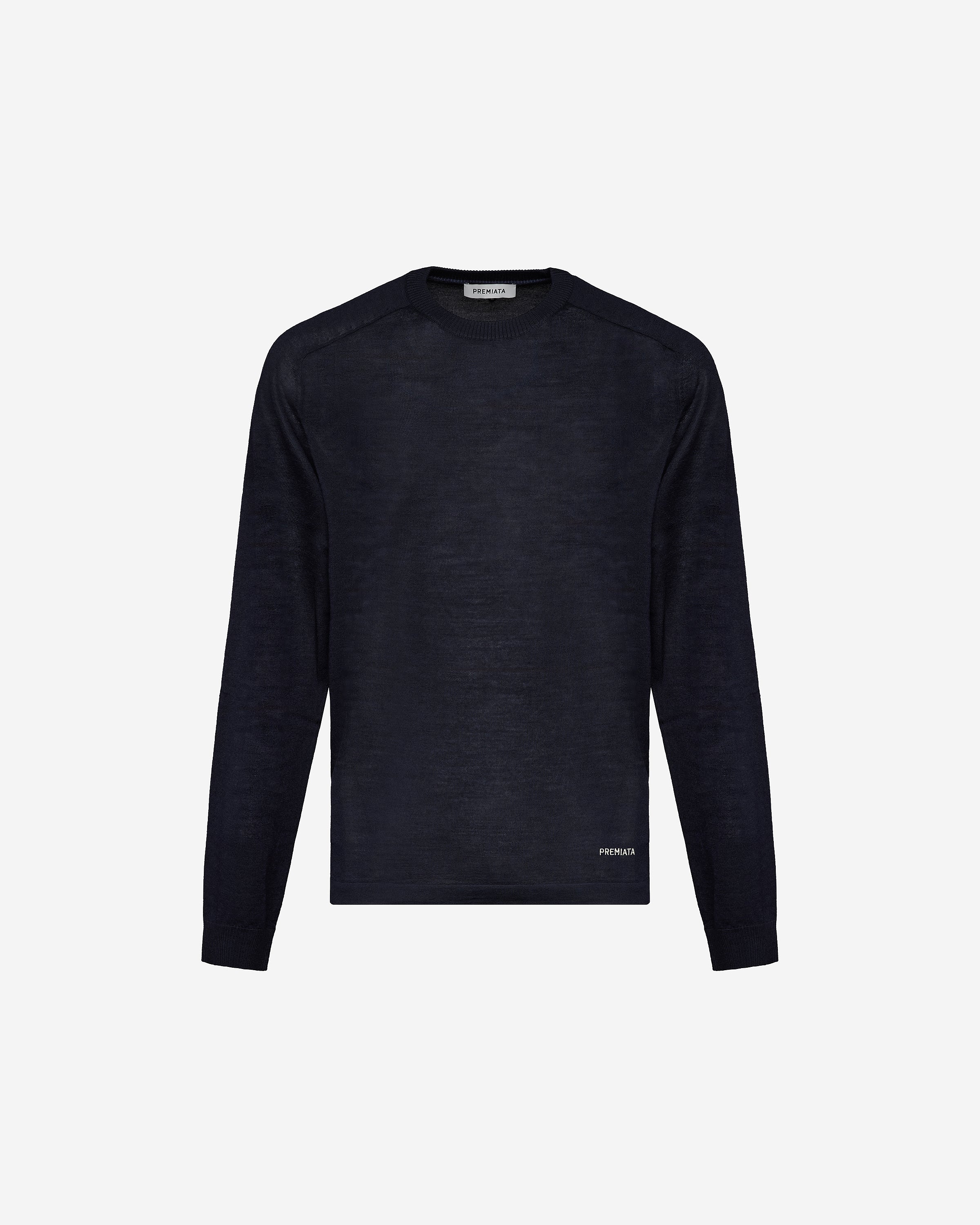 Premiata Maglia Essential pull bleu marine homme