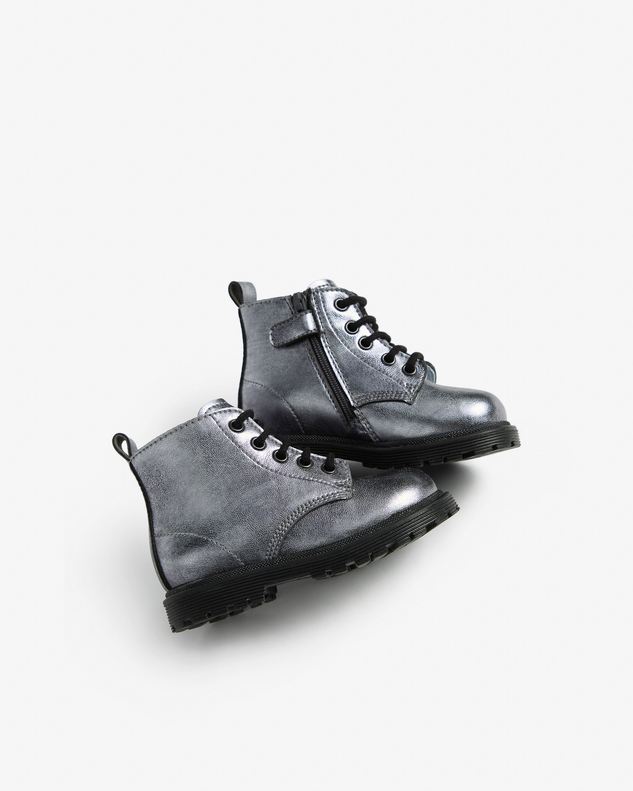 Nero Giardini Combat Boots bottines fille tissu technique