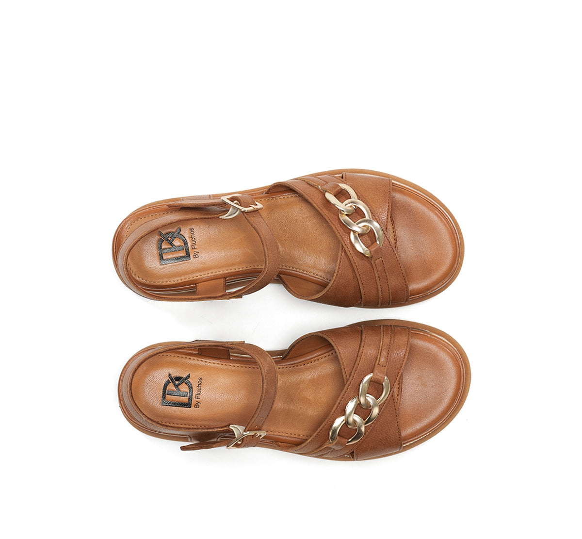 Dorking by Fluchos Nika D9527 sandale marron femme