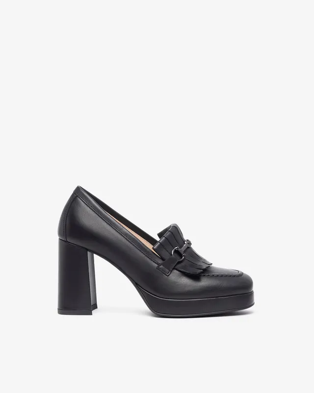 Nero Giardini Loafers mocassins cuir femme hiver
