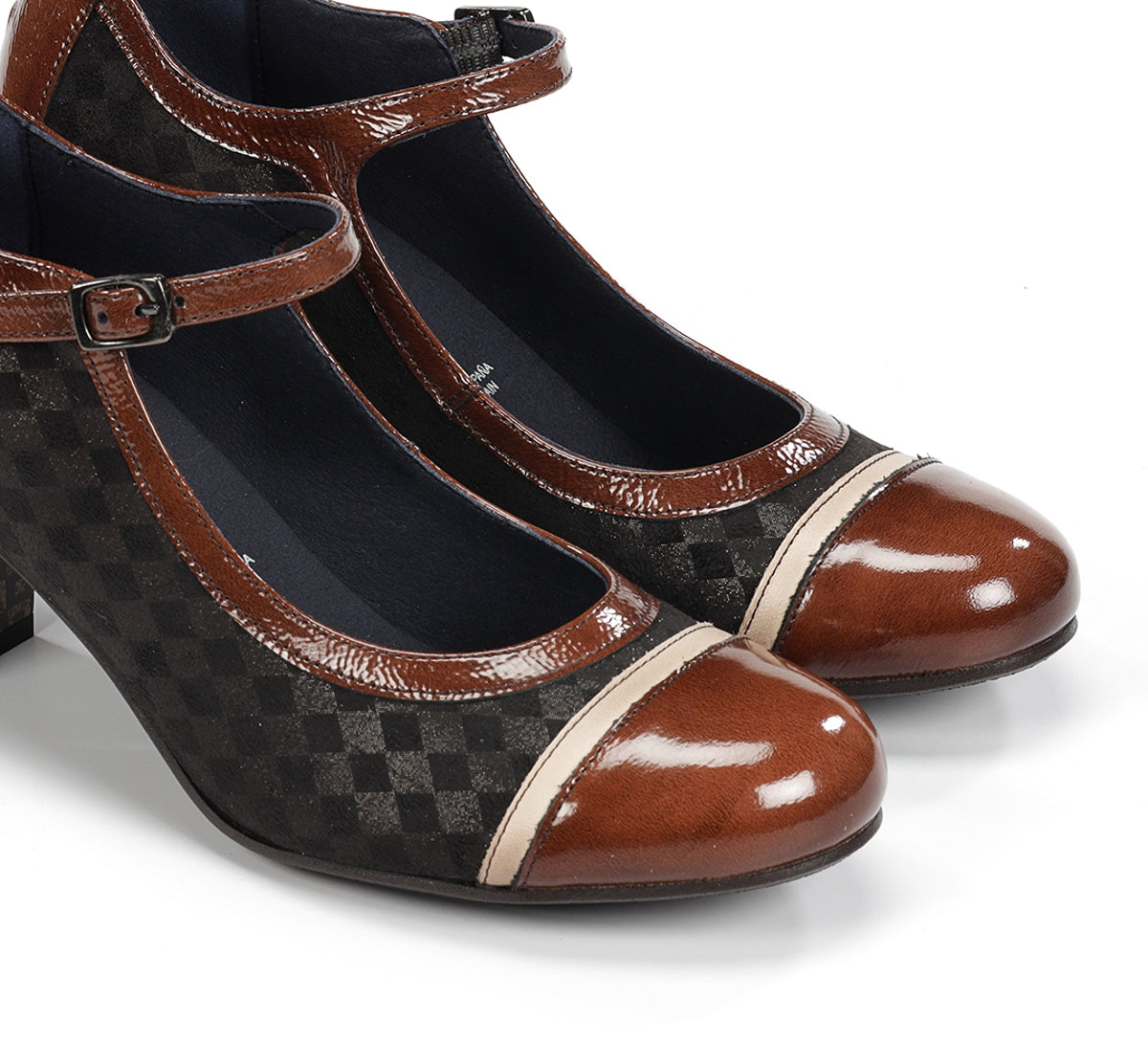Dorking Rodin D8669 chaussures femme marron
