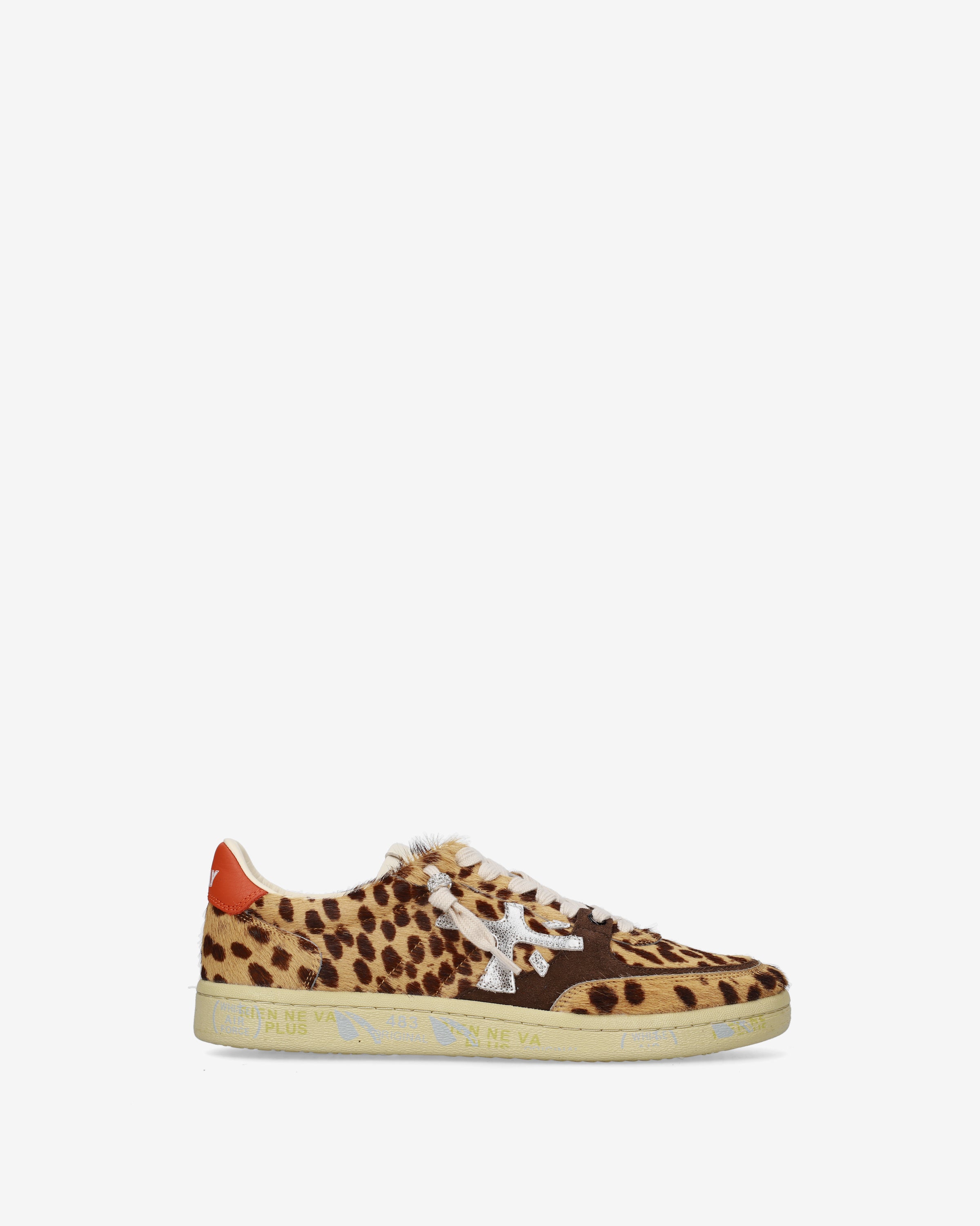 Premiata Bskt Clayd 8470 baskets femme léopard cuir